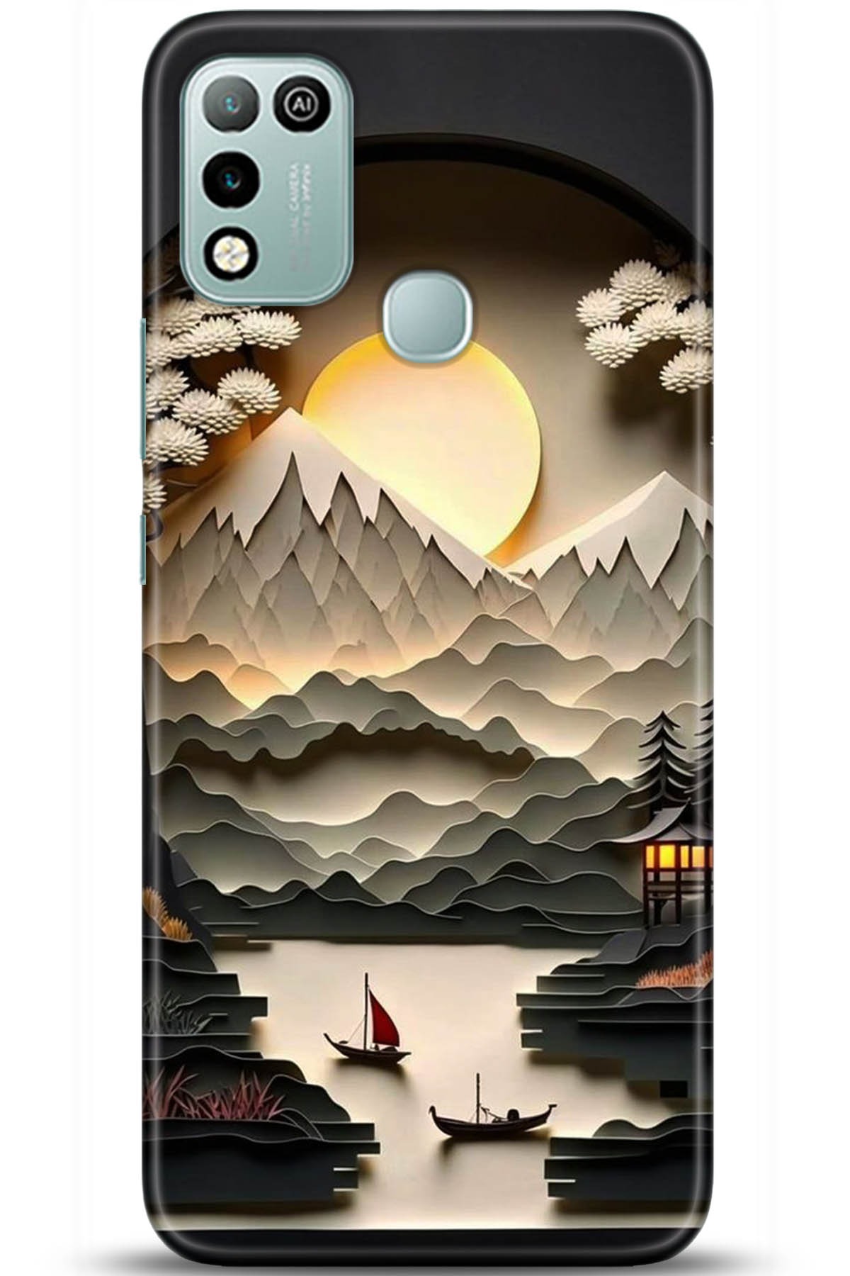 iNfinix Hot 10 Uyumlu Kılıf HD Baskılı Kılıf - Followed Institution 5354