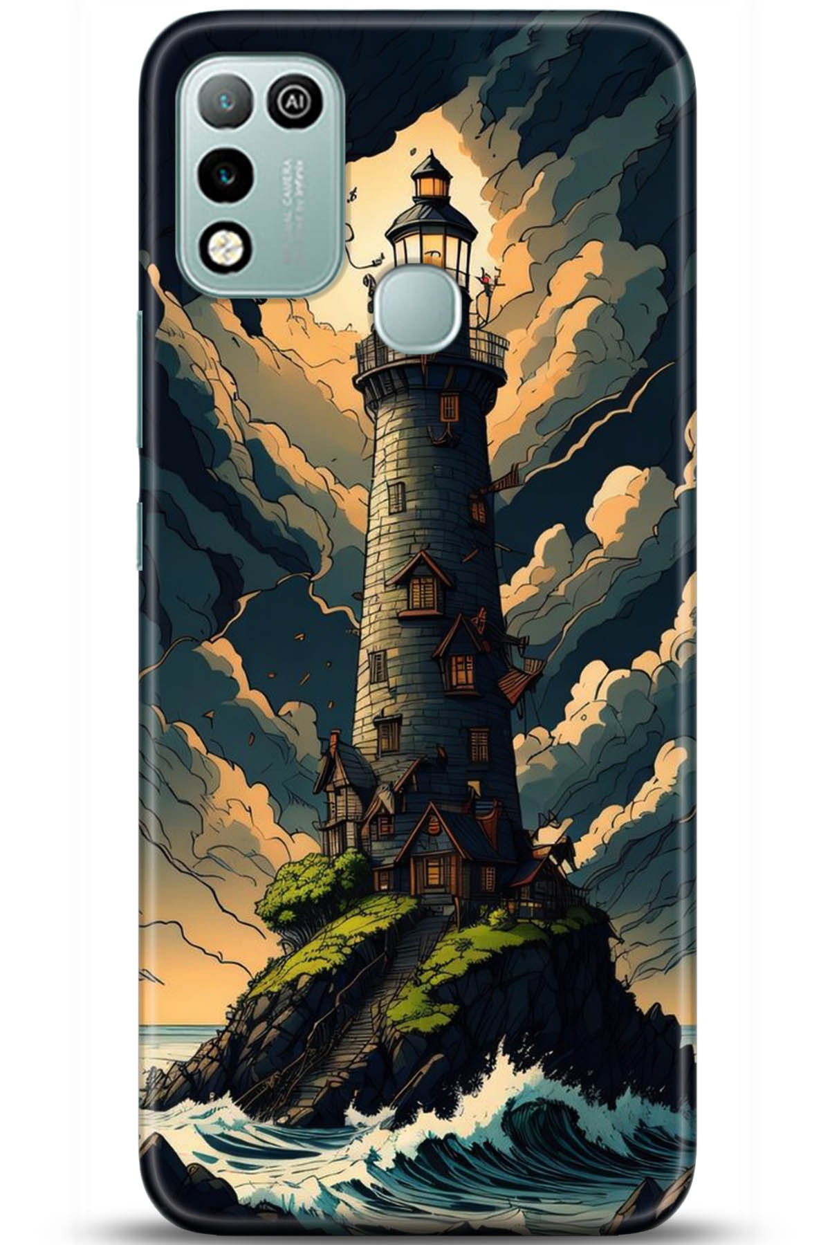 iNfinix Hot 10 Uyumlu Kılıf HD Baskılı Kılıf - Followed Institution 5363