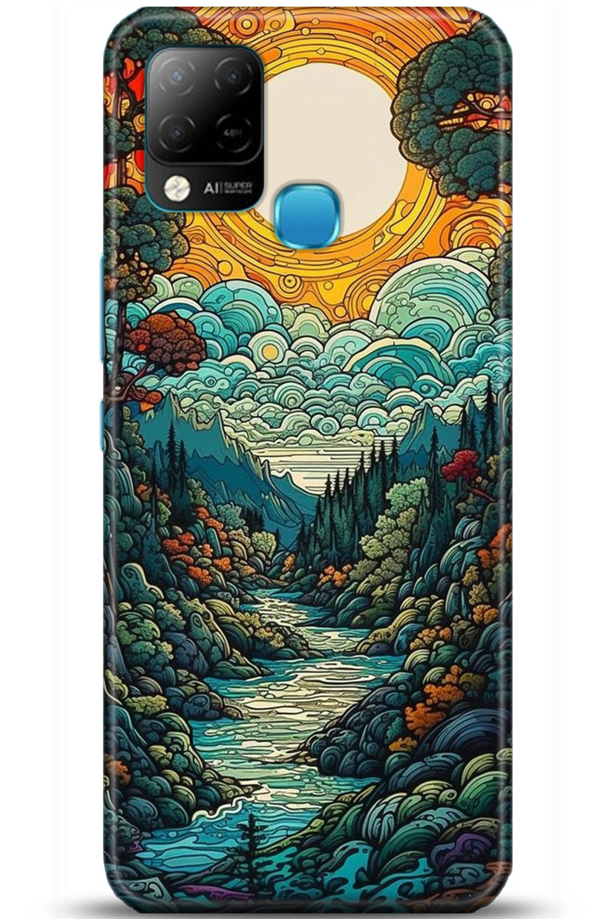 iNfinix Hot 10T Uyumlu Kılıf HD Baskılı Kılıf - Followed Institution 5198