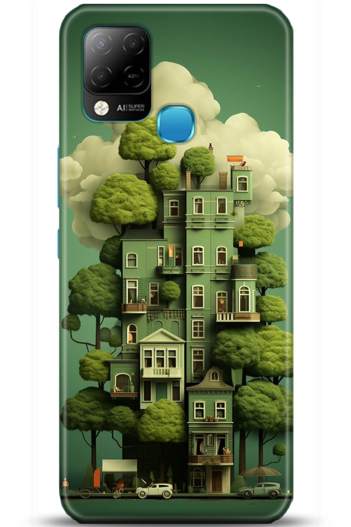 iNfinix Hot 10T Uyumlu Kılıf HD Baskılı Kılıf - Followed Institution 5273