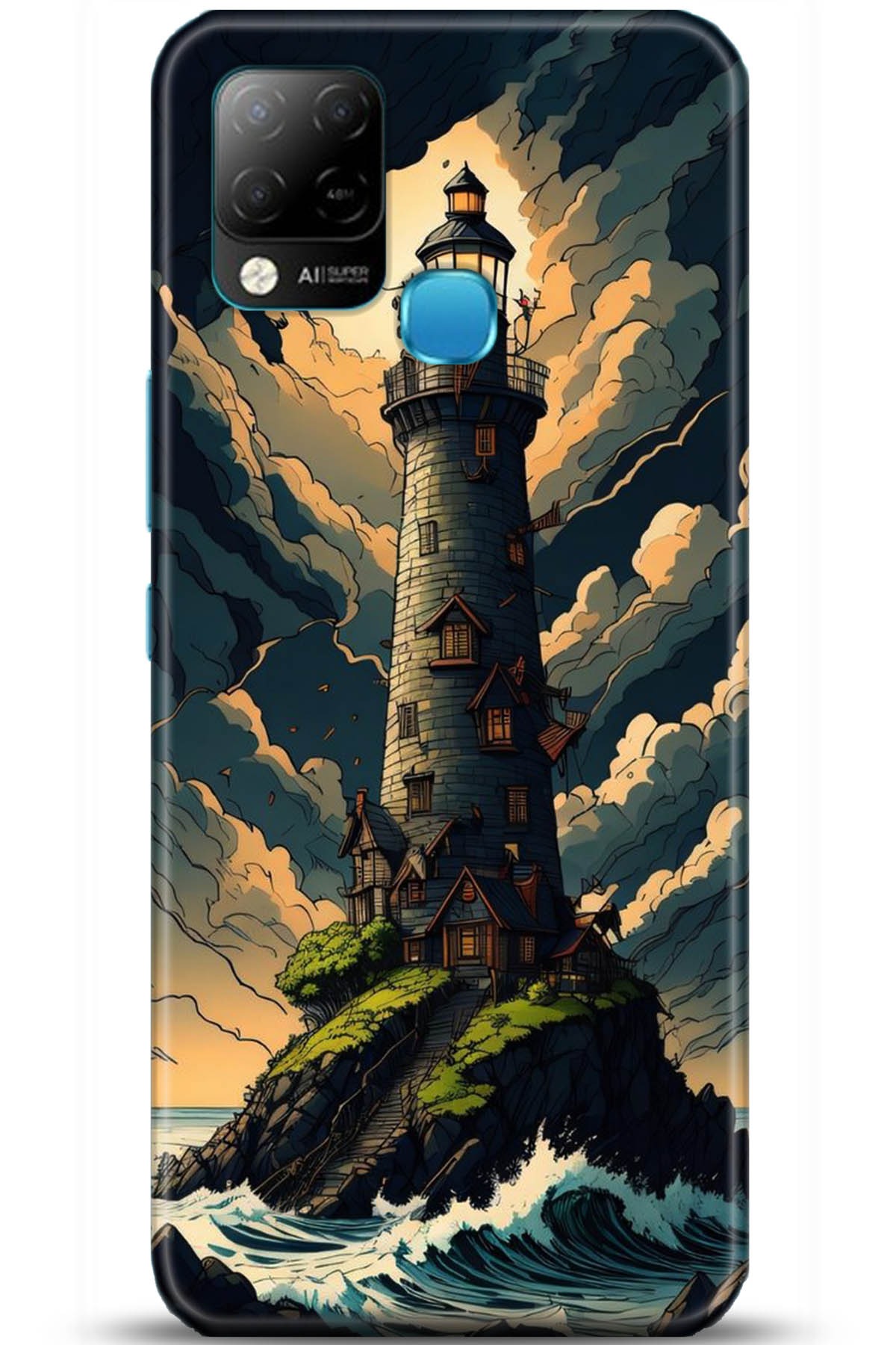 iNfinix Hot 10T Uyumlu Kılıf HD Baskılı Kılıf - Followed Institution 5363