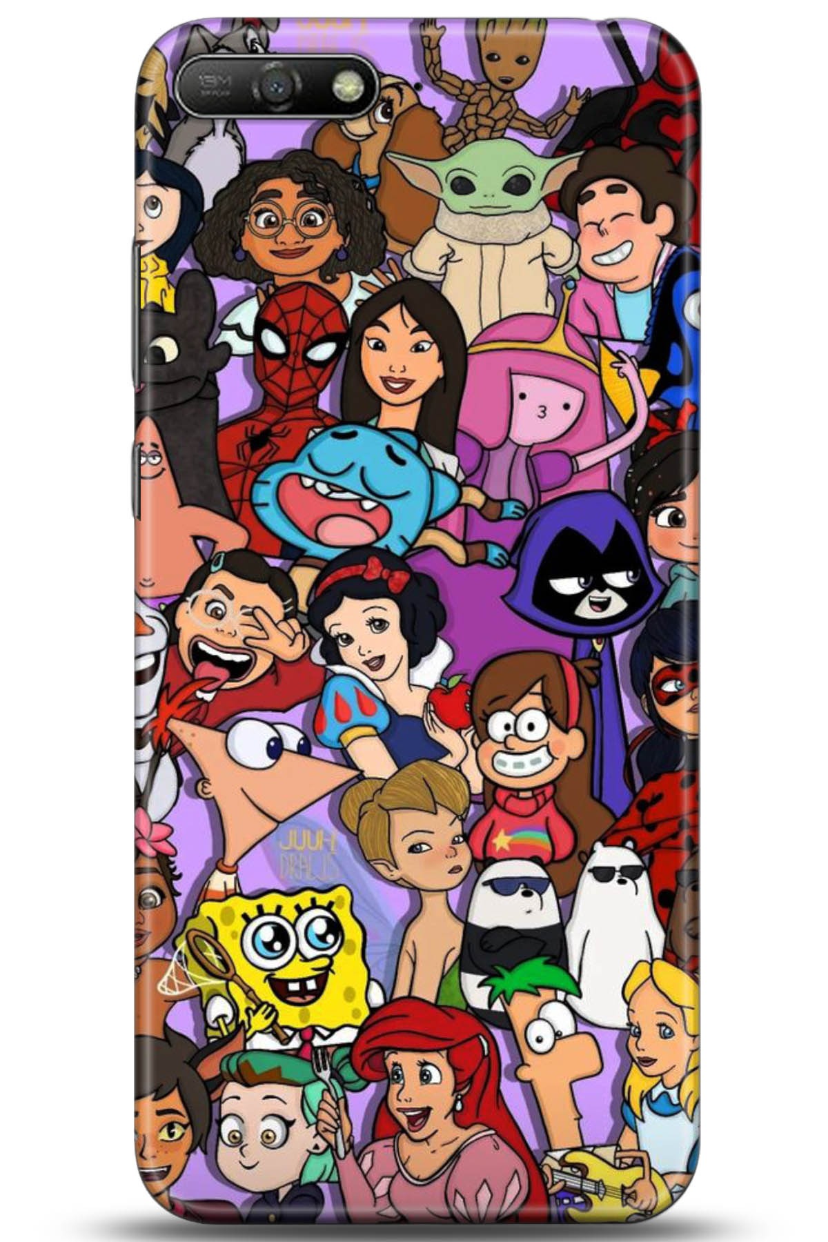 Huawei Y6 2018 Uyumlu Kılıf HD Baskılı Kılıf - Followed Institution 5168