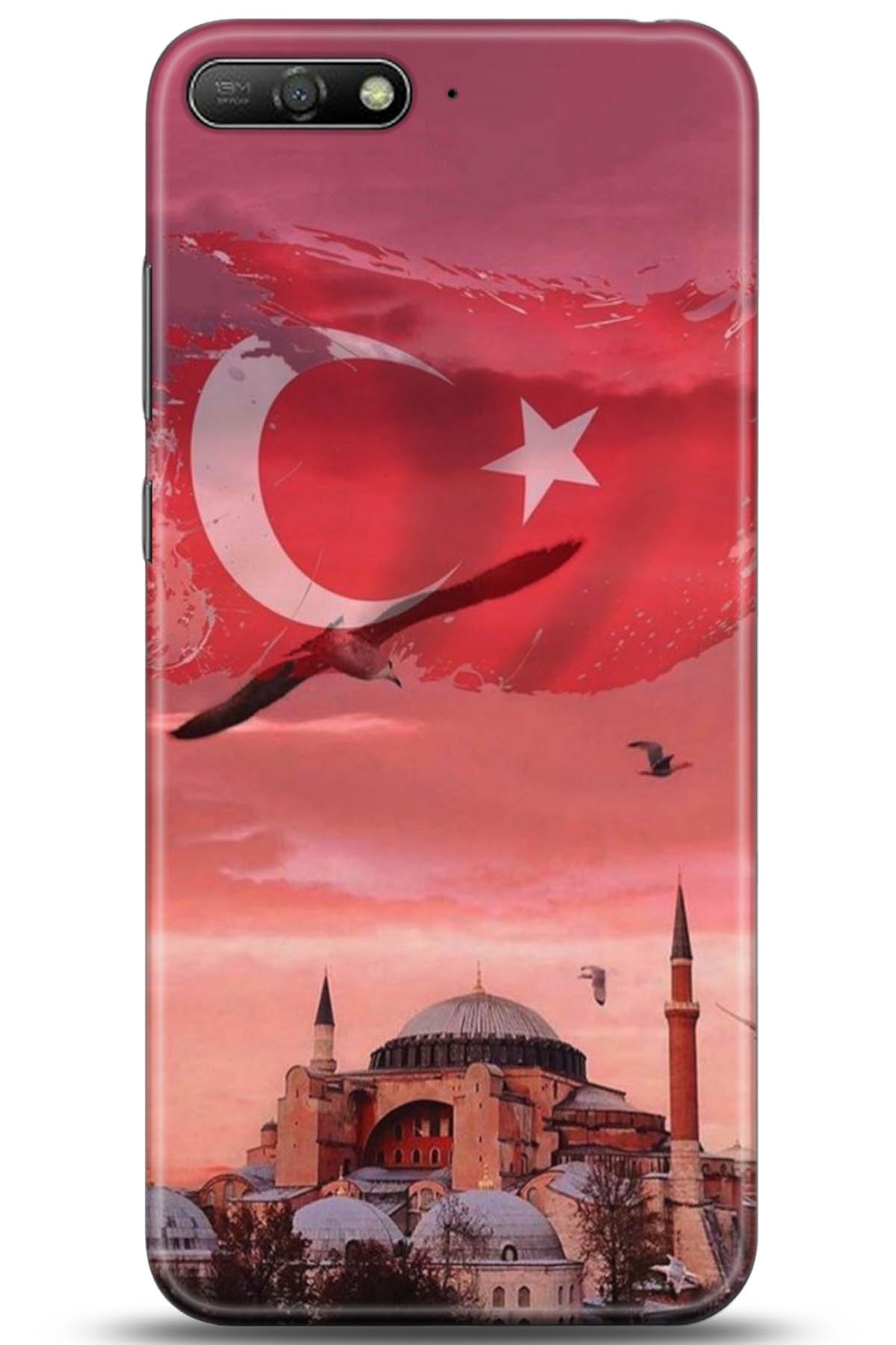 Huawei Y6 2018 Uyumlu Kılıf HD Baskılı Kılıf - Followed Institution 5179