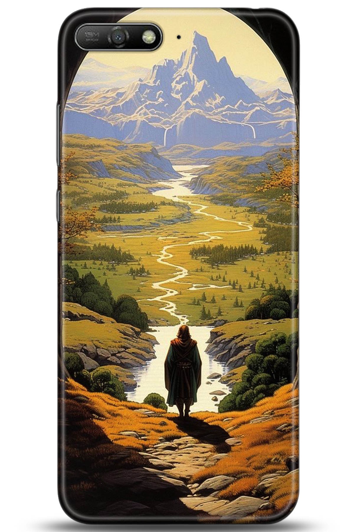 Huawei Y6 2018 Uyumlu Kılıf HD Baskılı Kılıf - Followed Institution 5263