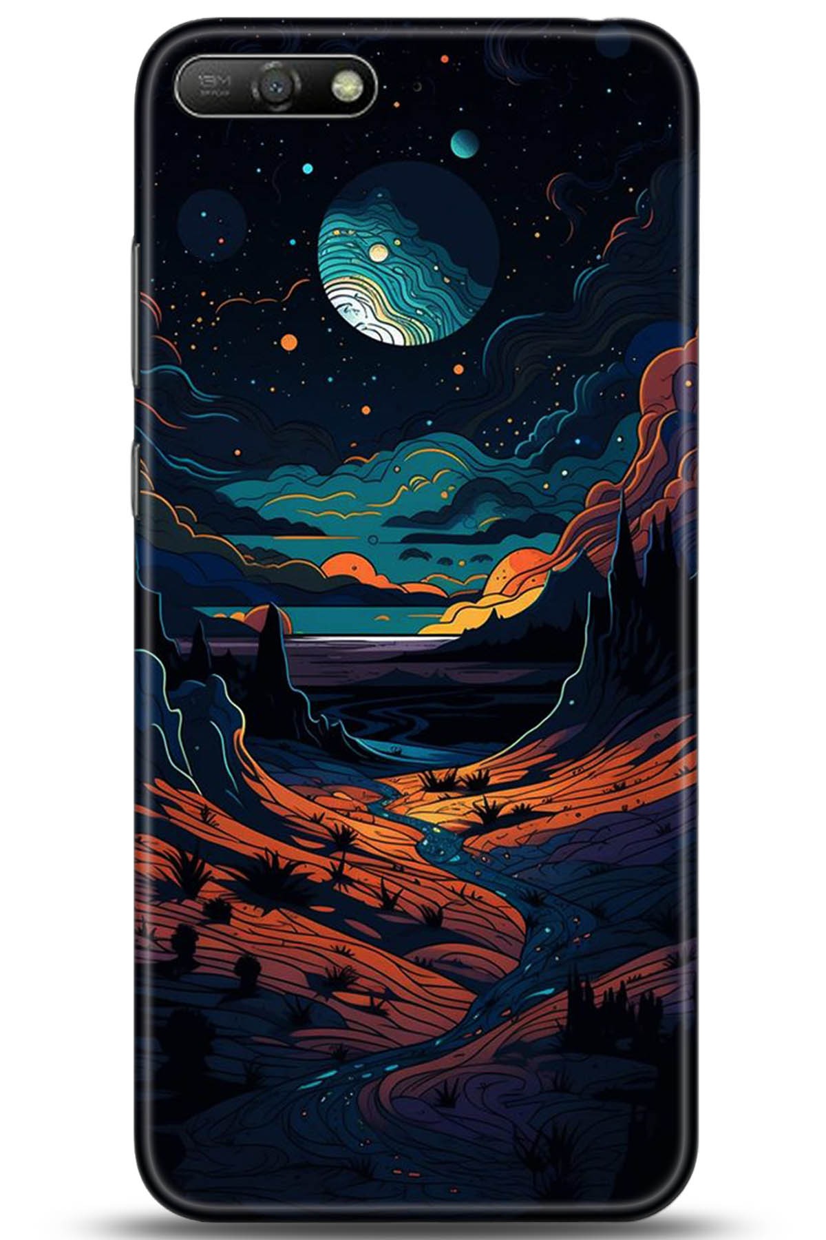 Huawei Y6 2018 Uyumlu Kılıf HD Baskılı Kılıf - Followed Institution 5275