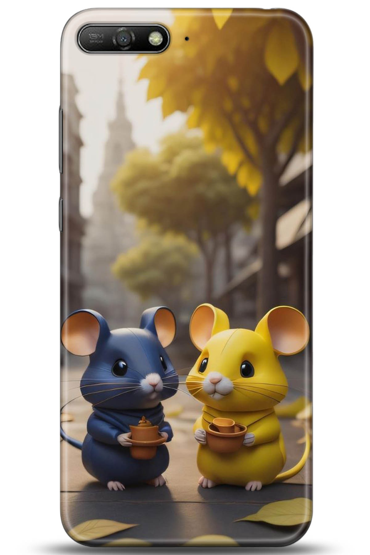 Huawei Y6 2018 Uyumlu Kılıf HD Baskılı Kılıf - Followed Institution 5306