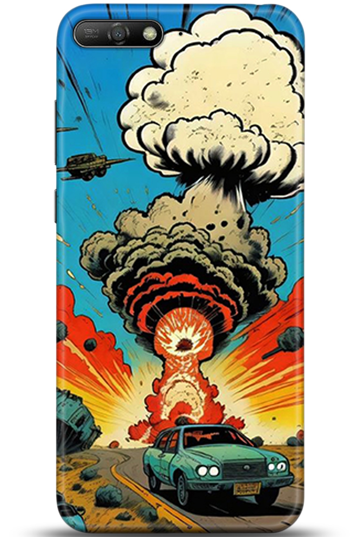 Huawei Y6 2018 Uyumlu Kılıf HD Baskılı Kılıf - Followed Institution 5361