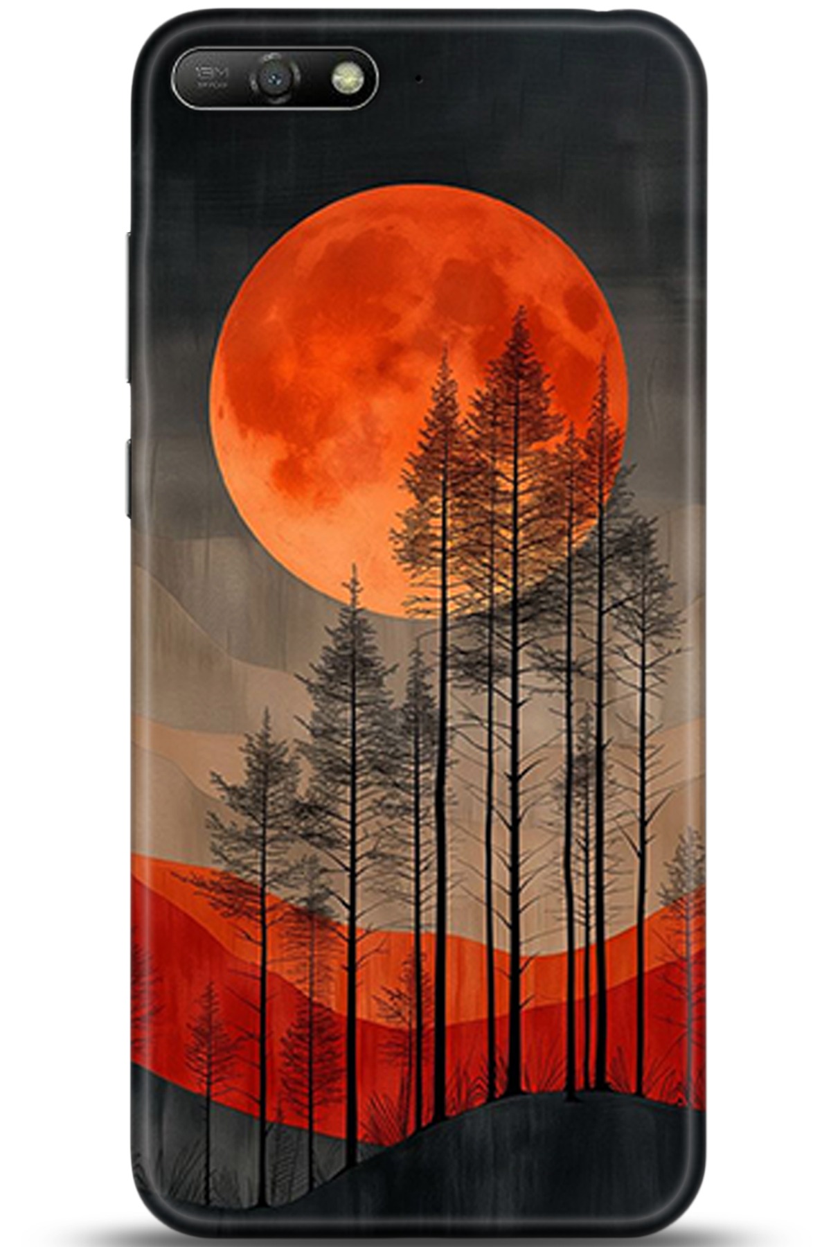 Huawei Y6 2018 Uyumlu Kılıf HD Baskılı Kılıf - Followed Institution 5370