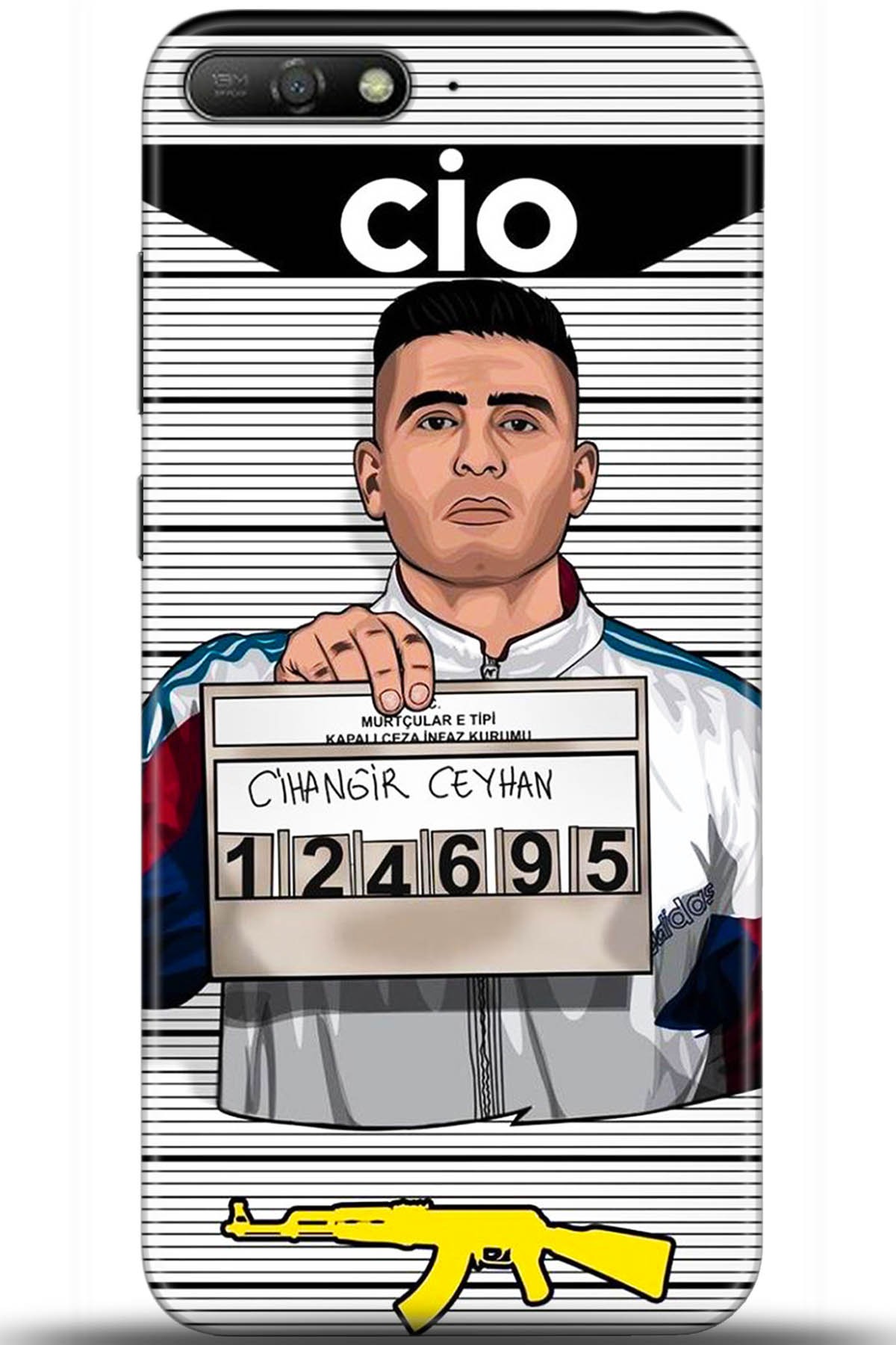 Huawei Y6 2018 Uyumlu Kılıf HD Baskılı Kılıf - Followed Institution 5411