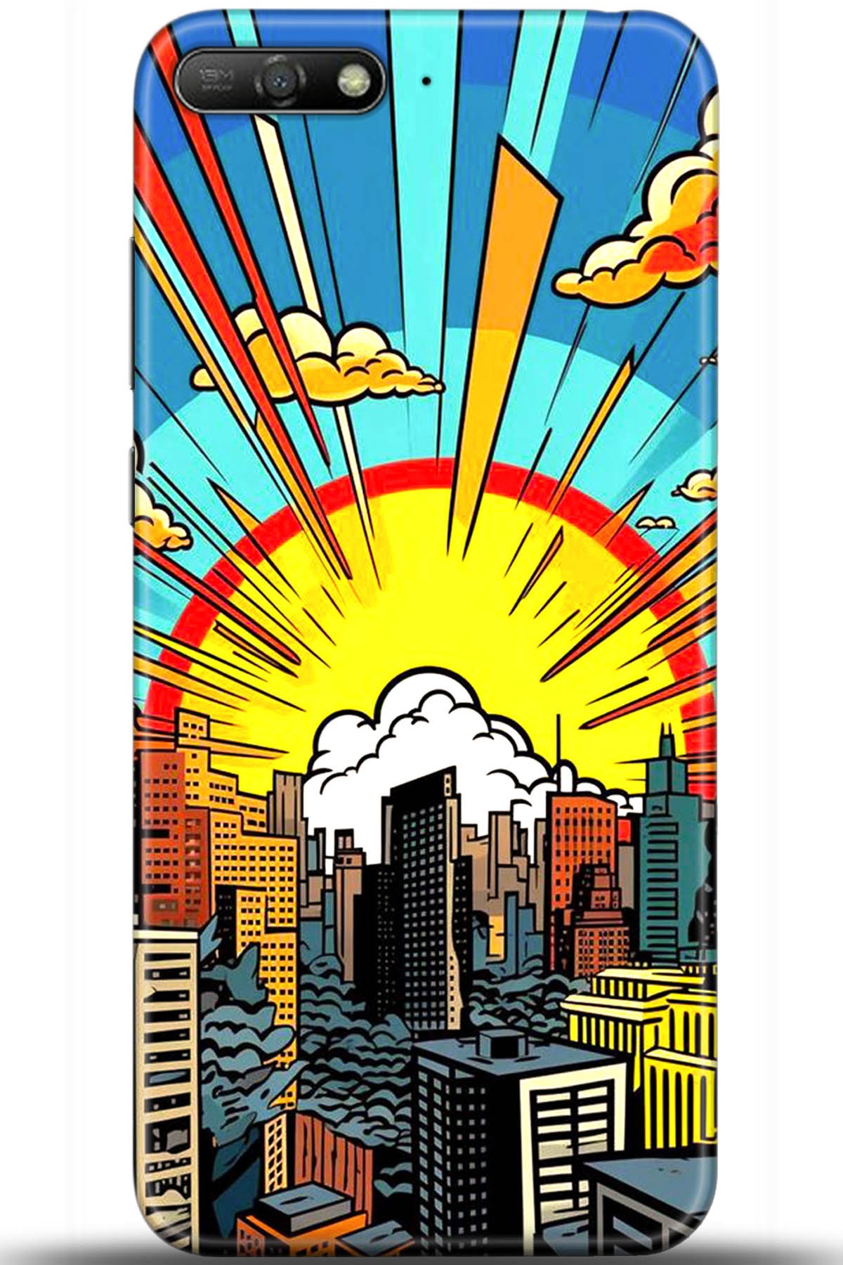 Huawei Y6 2018 Uyumlu Kılıf HD Baskılı Kılıf - Followed Institution 5571