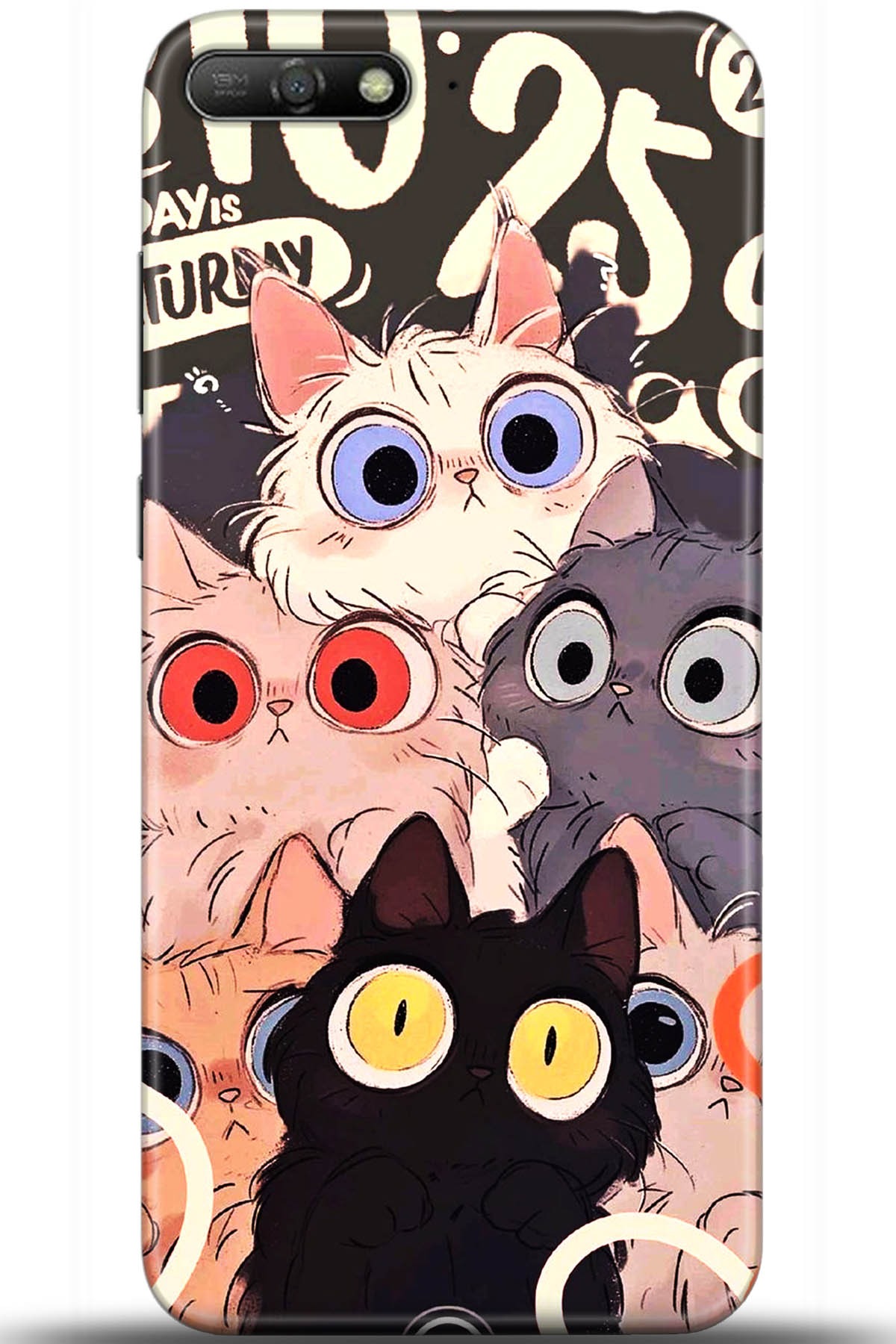 Huawei Y6 2018 Uyumlu Kılıf HD Baskılı Kılıf - Followed Institution 5641