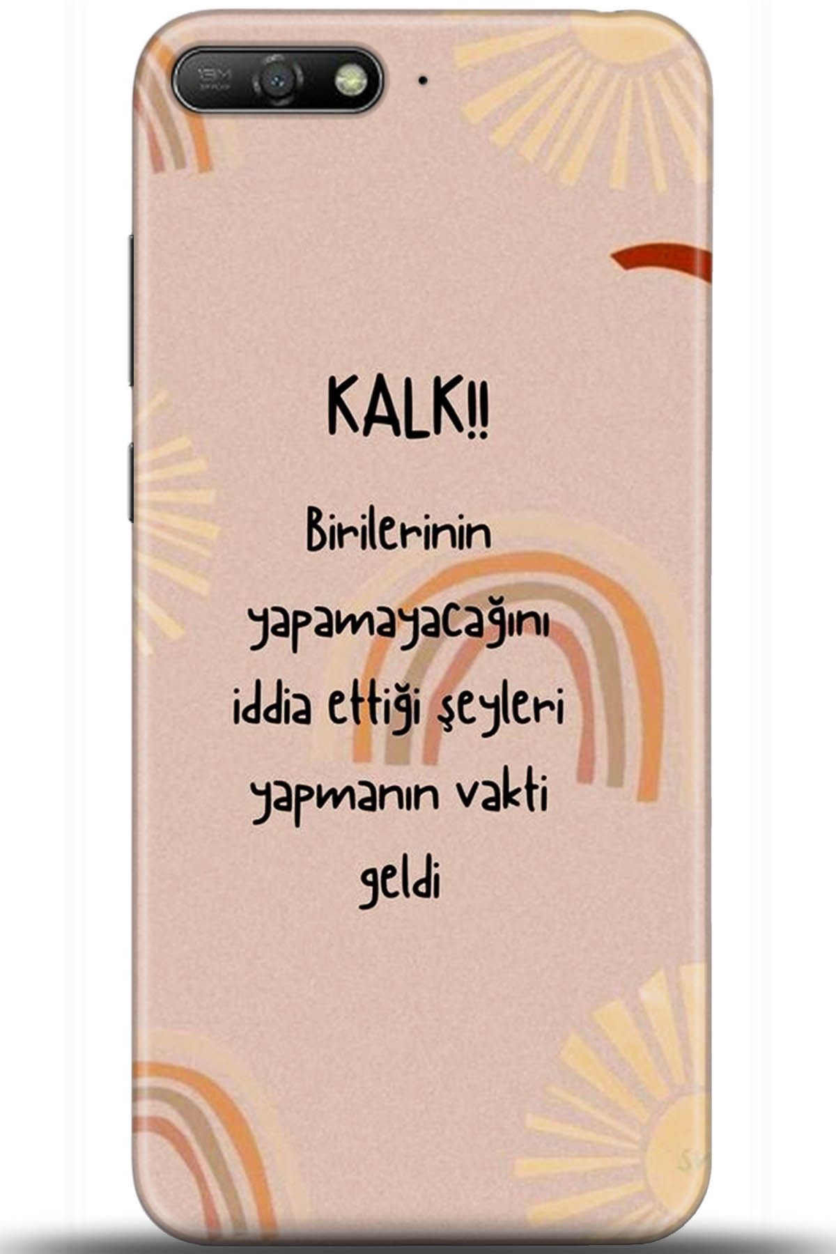 Huawei Y6 2018 Uyumlu Kılıf HD Baskılı Kılıf - Followed Institution 5688