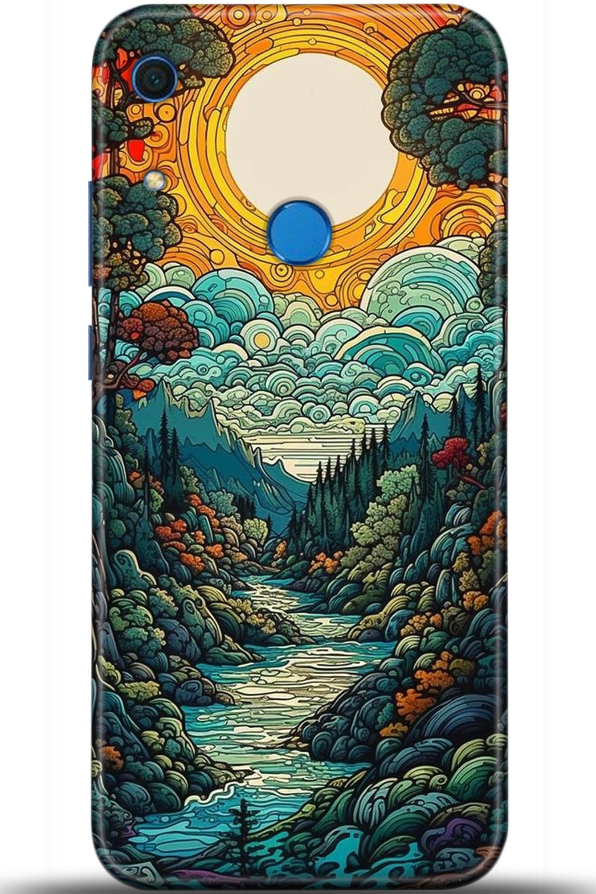 Huawei Y6 2018 Uyumlu Kılıf HD Baskılı Kılıf - Followed Institution 5198