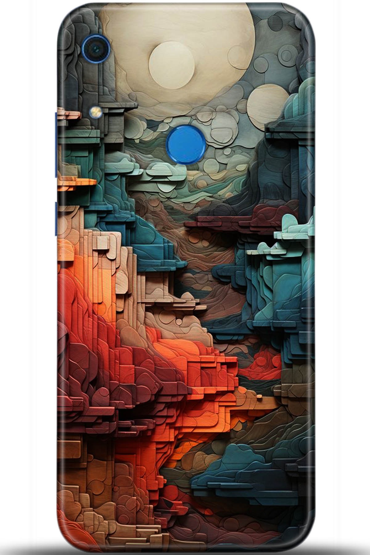 Huawei Y6 2018 Uyumlu Kılıf HD Baskılı Kılıf - Followed Institution 5218