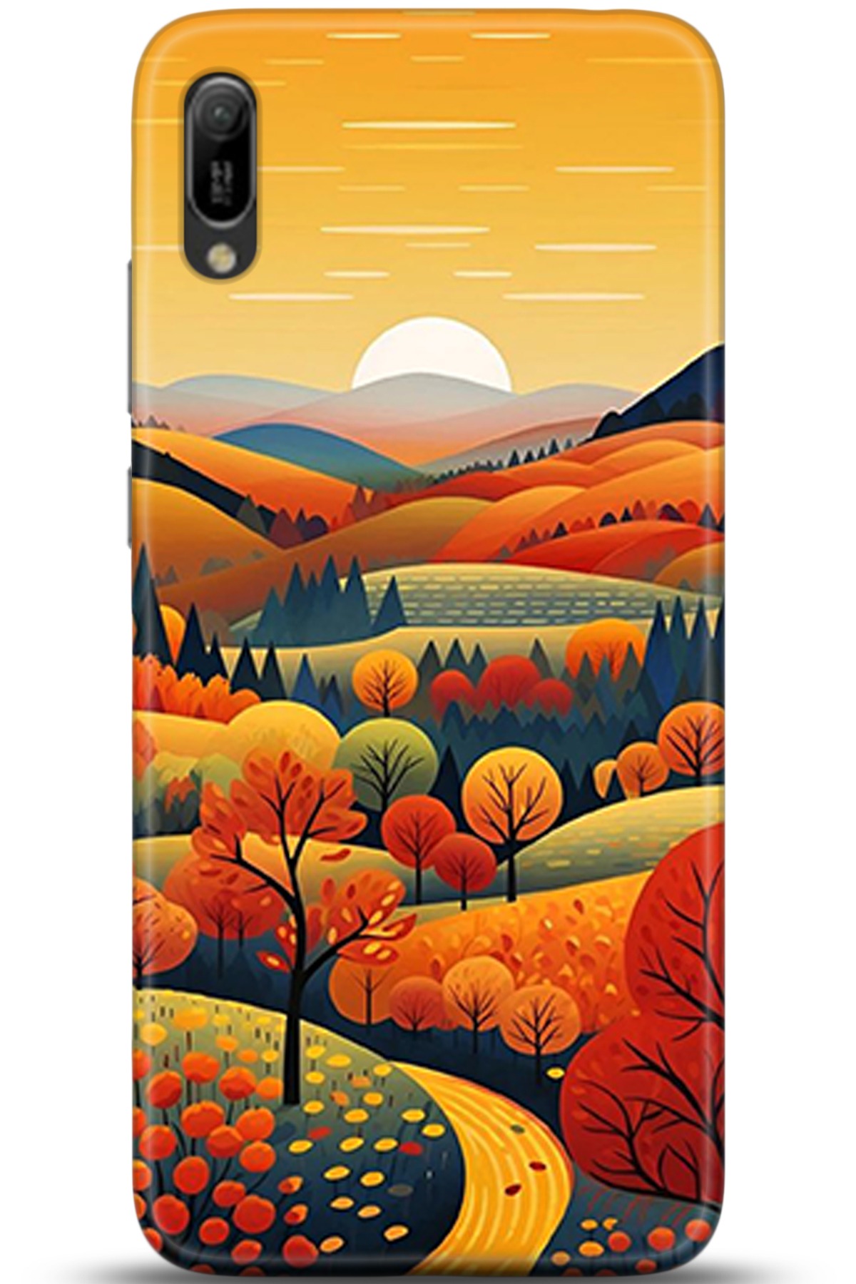 Huawei Y6 2018 Uyumlu Kılıf HD Baskılı Kılıf - Followed Institution 5356