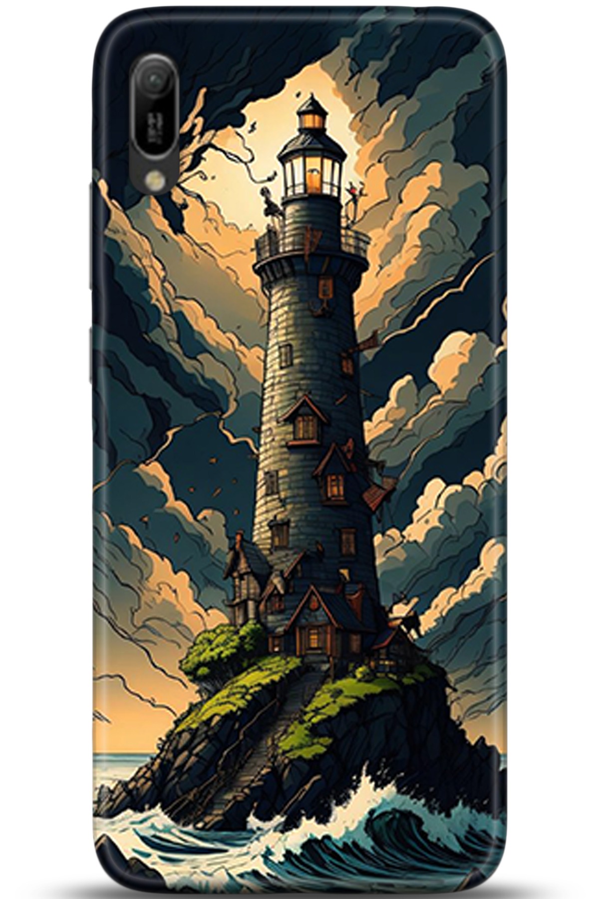 Huawei Y6 2018 Uyumlu Kılıf HD Baskılı Kılıf - Followed Institution 5363