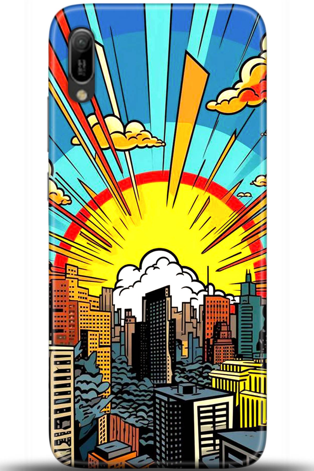 Huawei Y6 2018 Uyumlu Kılıf HD Baskılı Kılıf - Followed Institution 5571