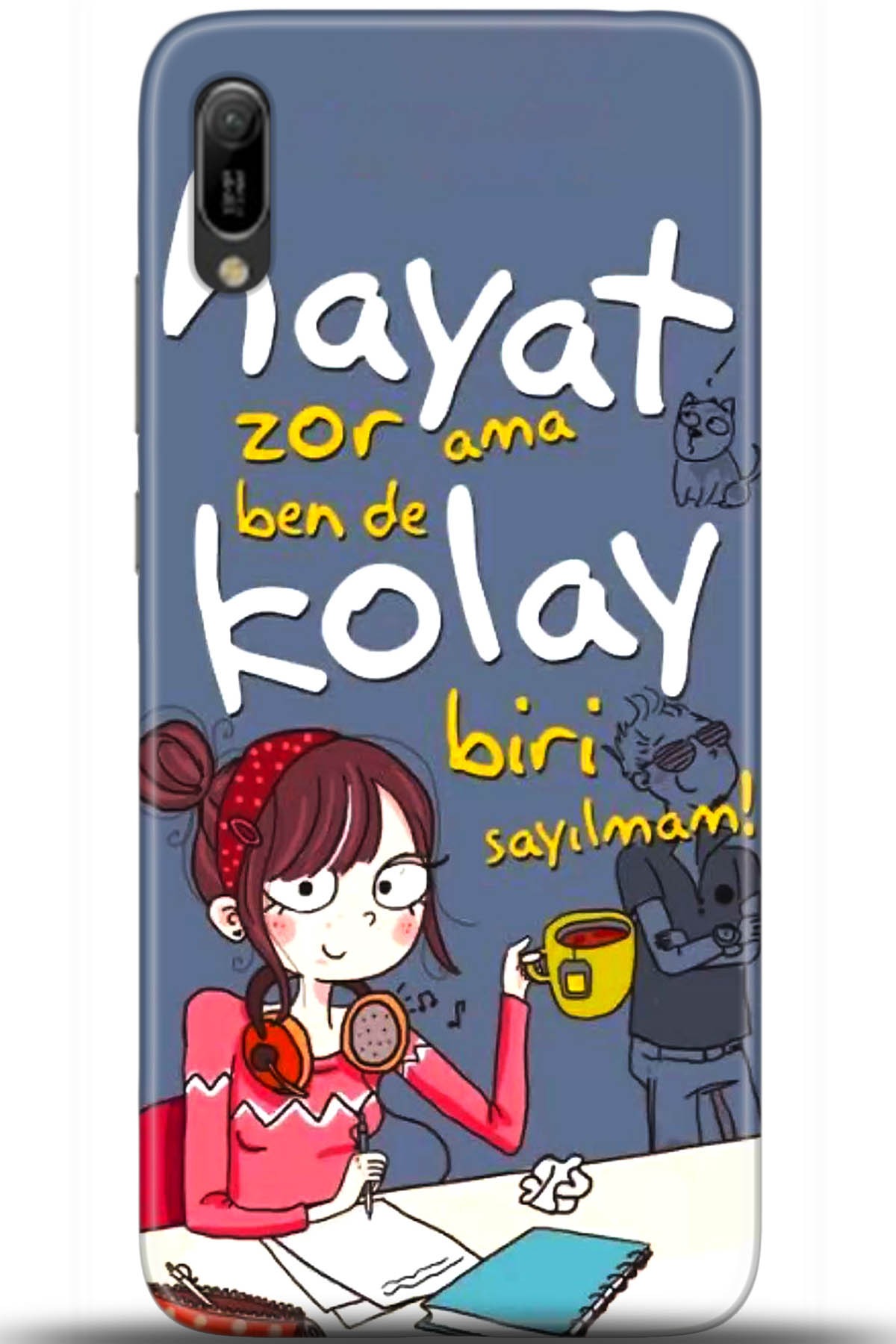 Huawei Y6 2018 Uyumlu Kılıf HD Baskılı Kılıf - Followed Institution 5686