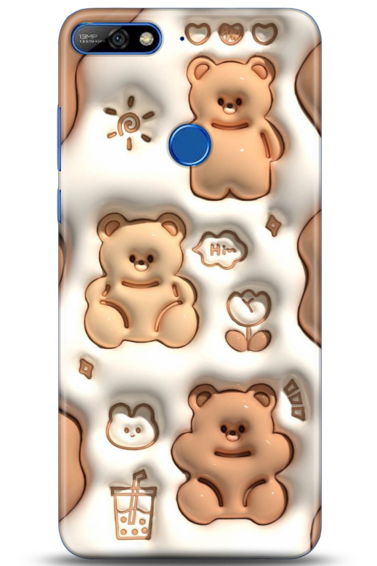 Huawei Y7 2018 Uyumlu Kılıf HD Baskılı Kılıf - Followed Institution 5047