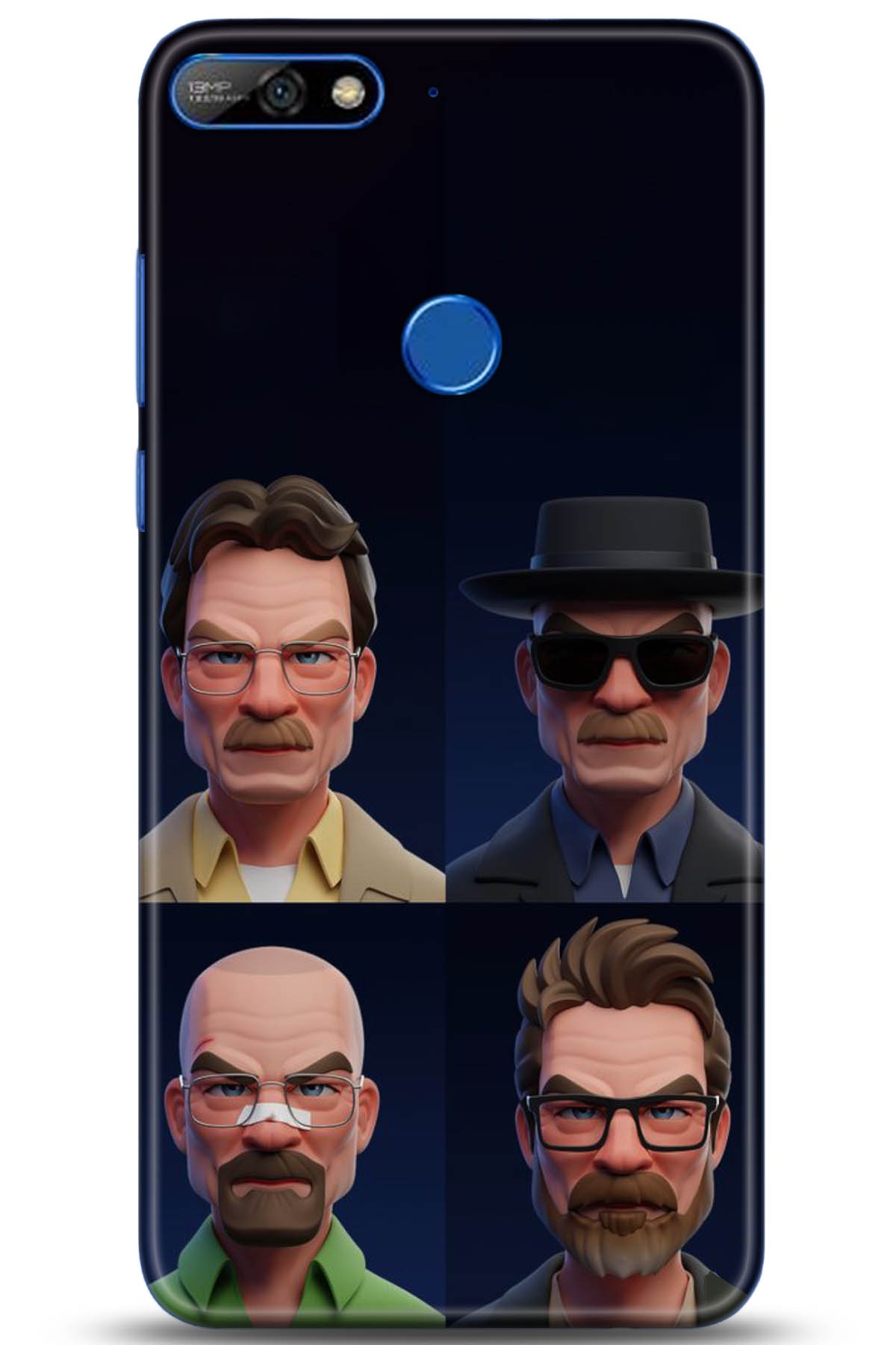 Huawei Y7 2018 Uyumlu Kılıf HD Baskılı Kılıf - Followed Institution 5068