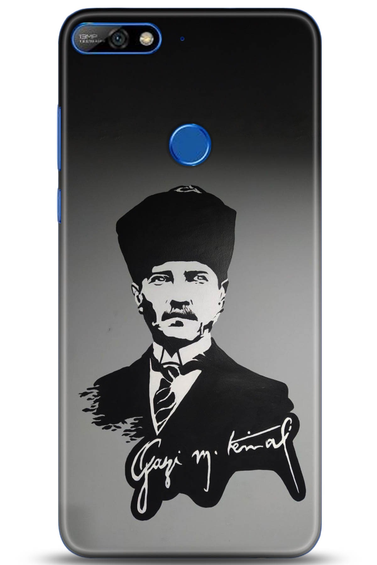 Huawei Y7 2018 Uyumlu Kılıf HD Baskılı Kılıf - Followed Institution 5112