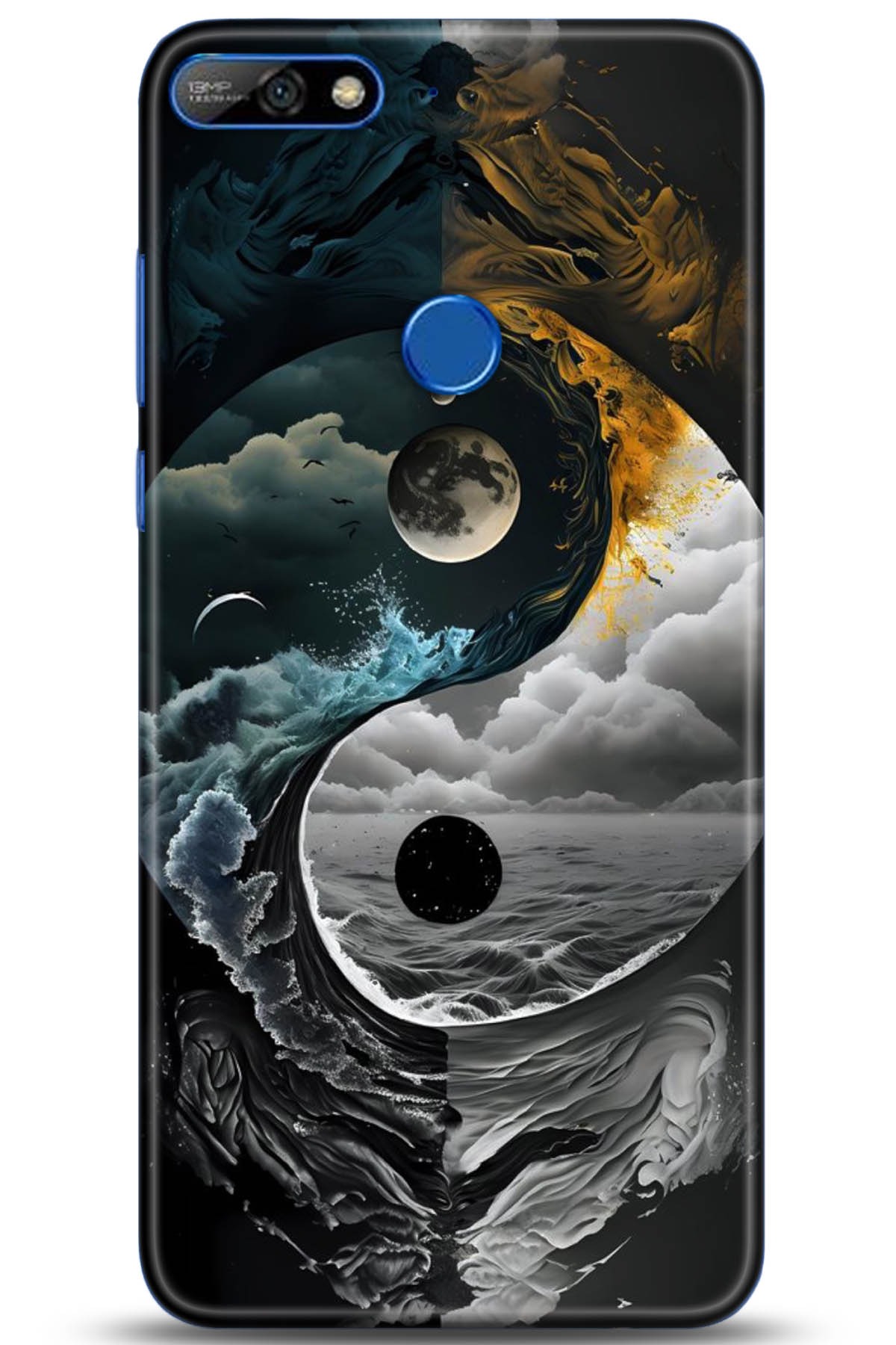 Huawei Y7 2018 Uyumlu Kılıf HD Baskılı Kılıf - Followed Institution 5177