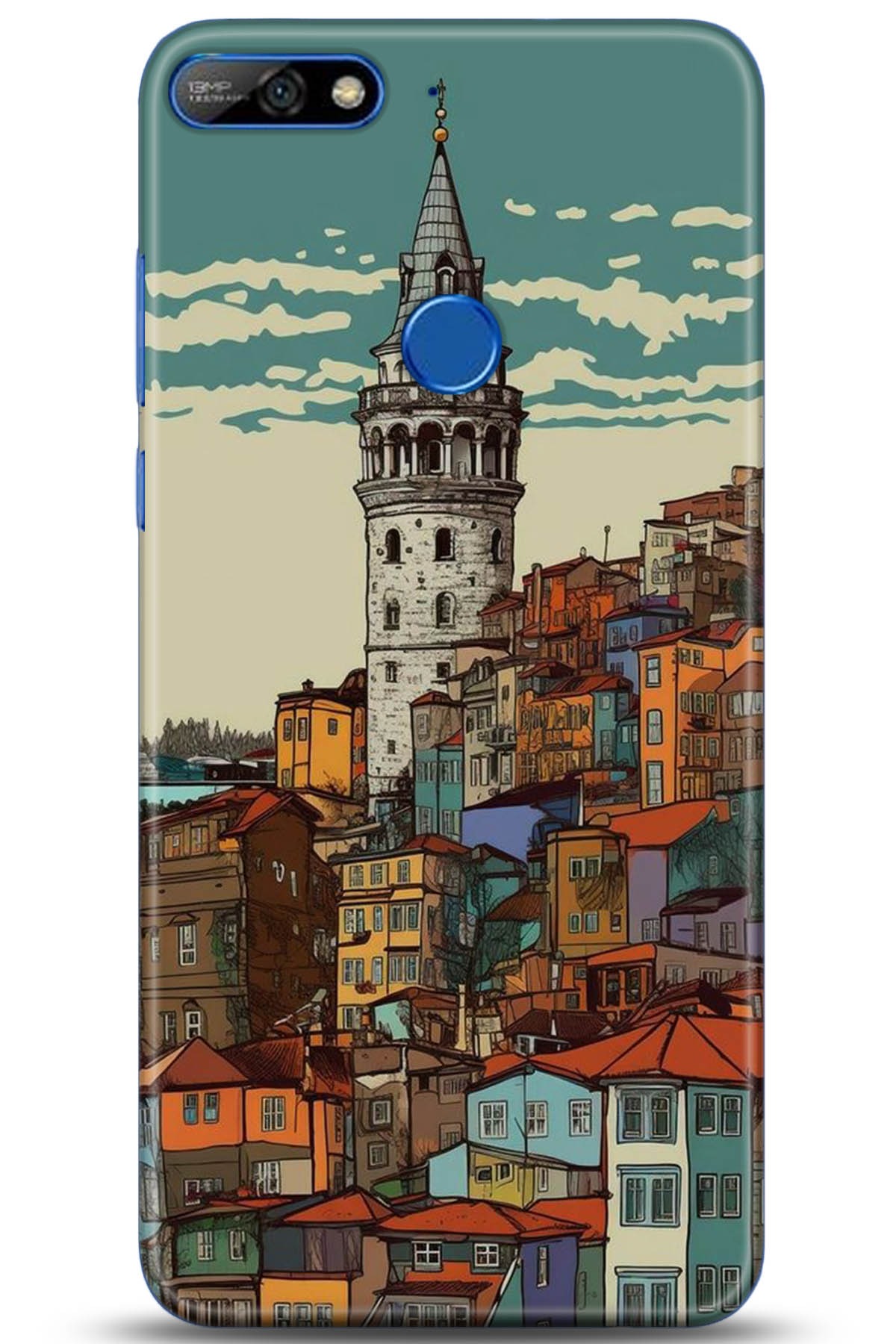 Huawei Y7 2018 Uyumlu Kılıf HD Baskılı Kılıf - Followed Institution 5199