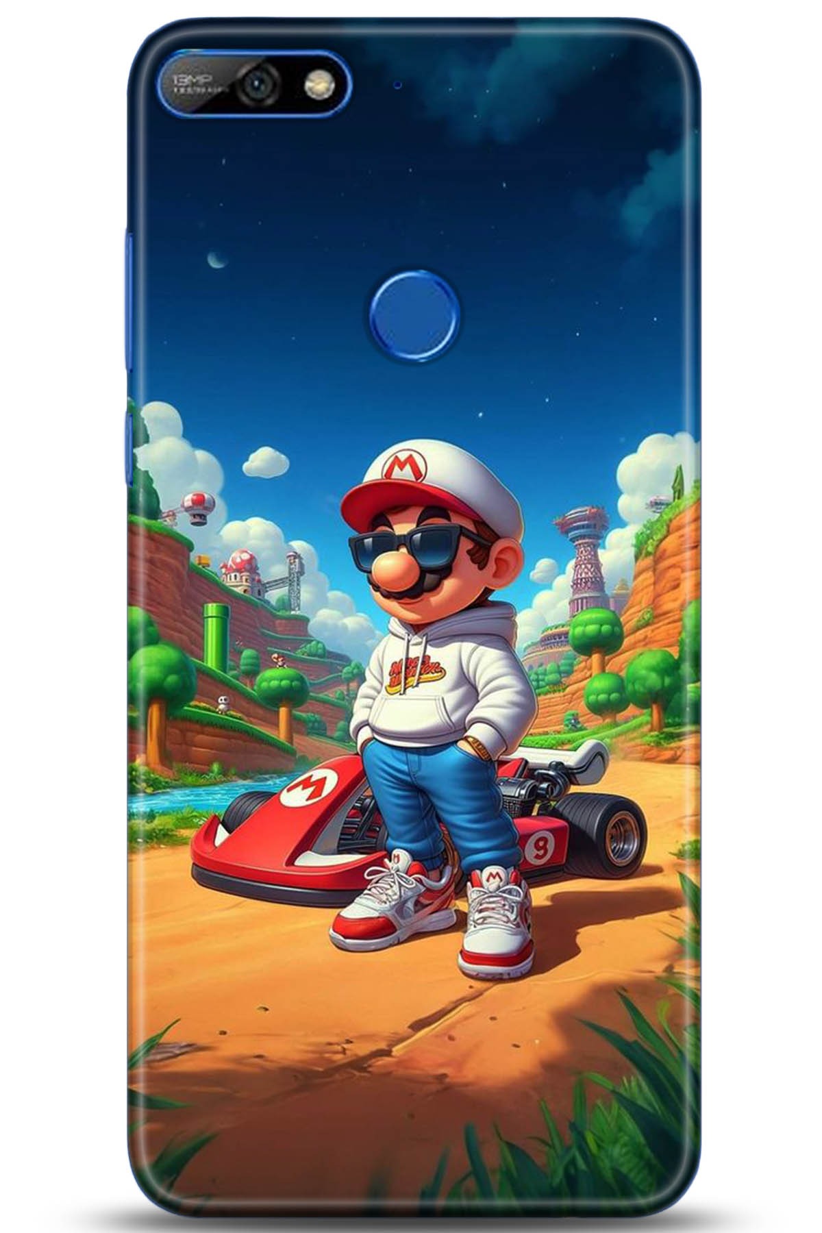 Huawei Y7 2018 Uyumlu Kılıf HD Baskılı Kılıf - Followed Institution 5207