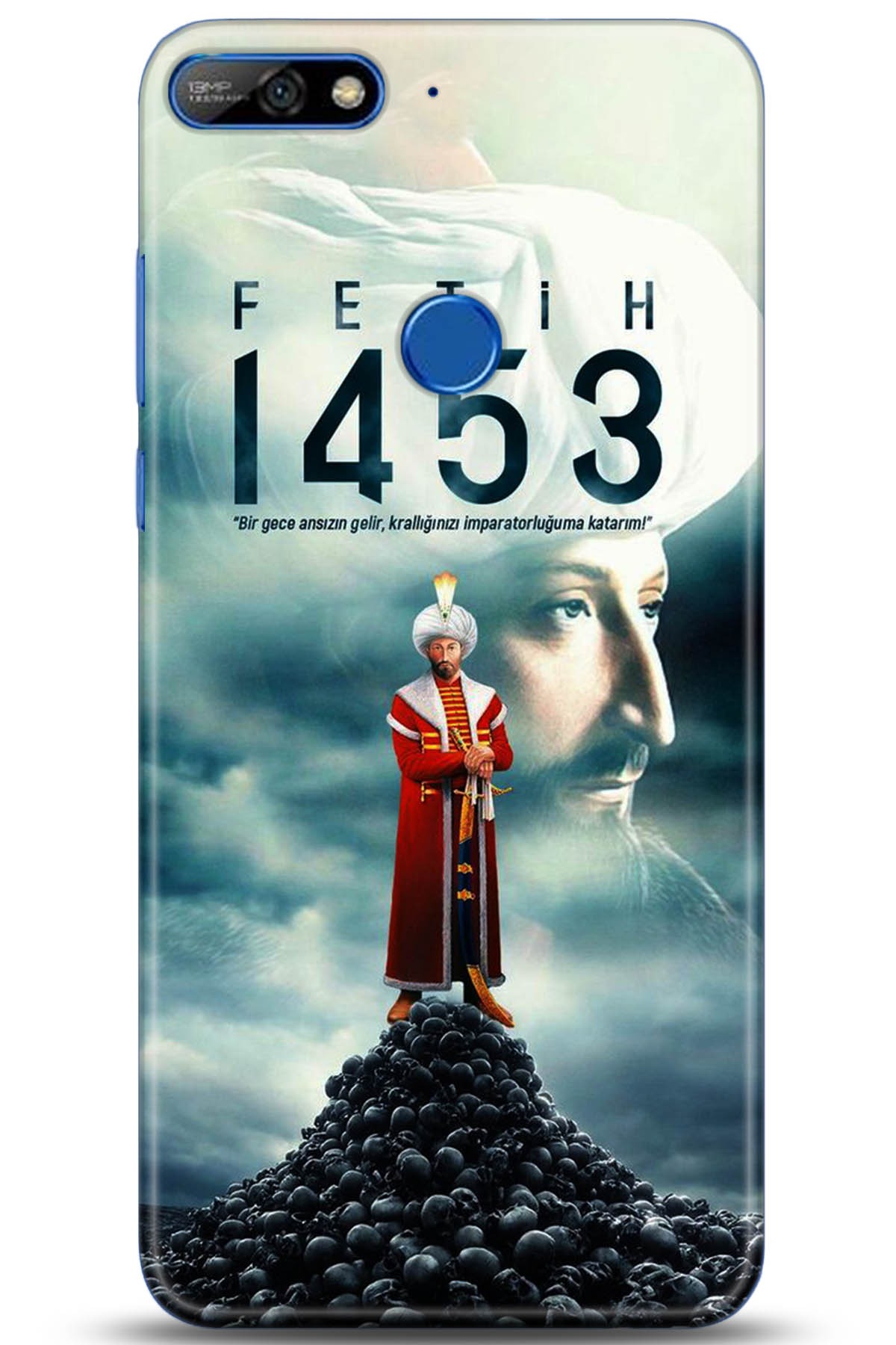 Huawei Y7 2018 Uyumlu Kılıf HD Baskılı Kılıf - Followed Institution 5219