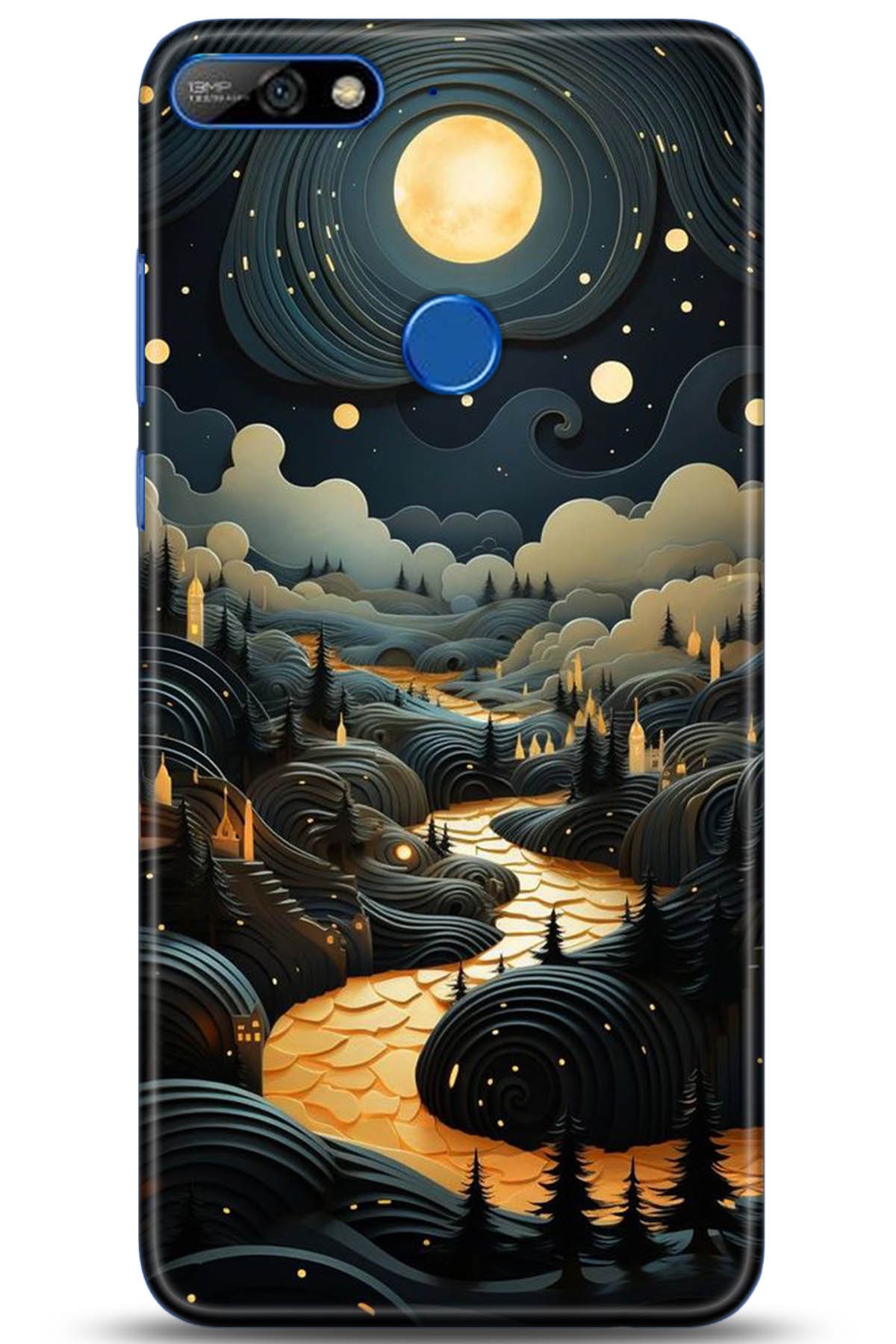 Huawei Y7 2018 Uyumlu Kılıf HD Baskılı Kılıf - Followed Institution 5268