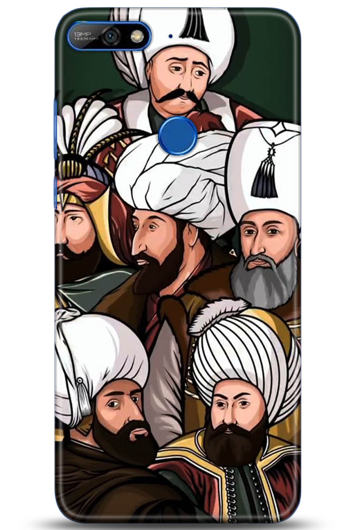 Huawei Y7 2018 Uyumlu Kılıf HD Baskılı Kılıf - Followed Institution 5289