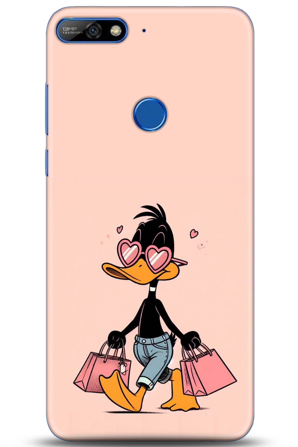 Huawei Y7 2018 Uyumlu Kılıf HD Baskılı Kılıf - Followed Institution 5293