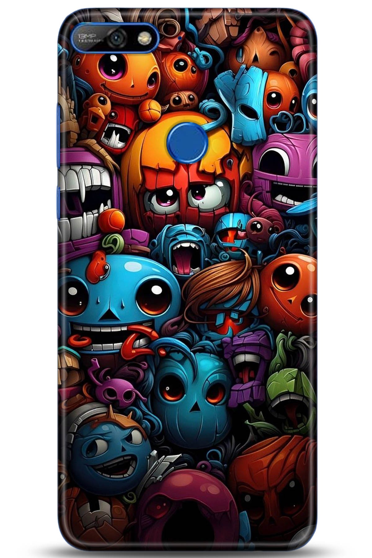 Huawei Y7 2018 Uyumlu Kılıf HD Baskılı Kılıf - Followed Institution 5300