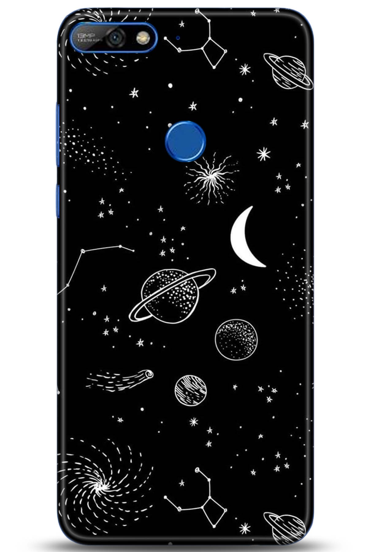 Huawei Y7 2018 Uyumlu Kılıf HD Baskılı Kılıf - Followed Institution 5302