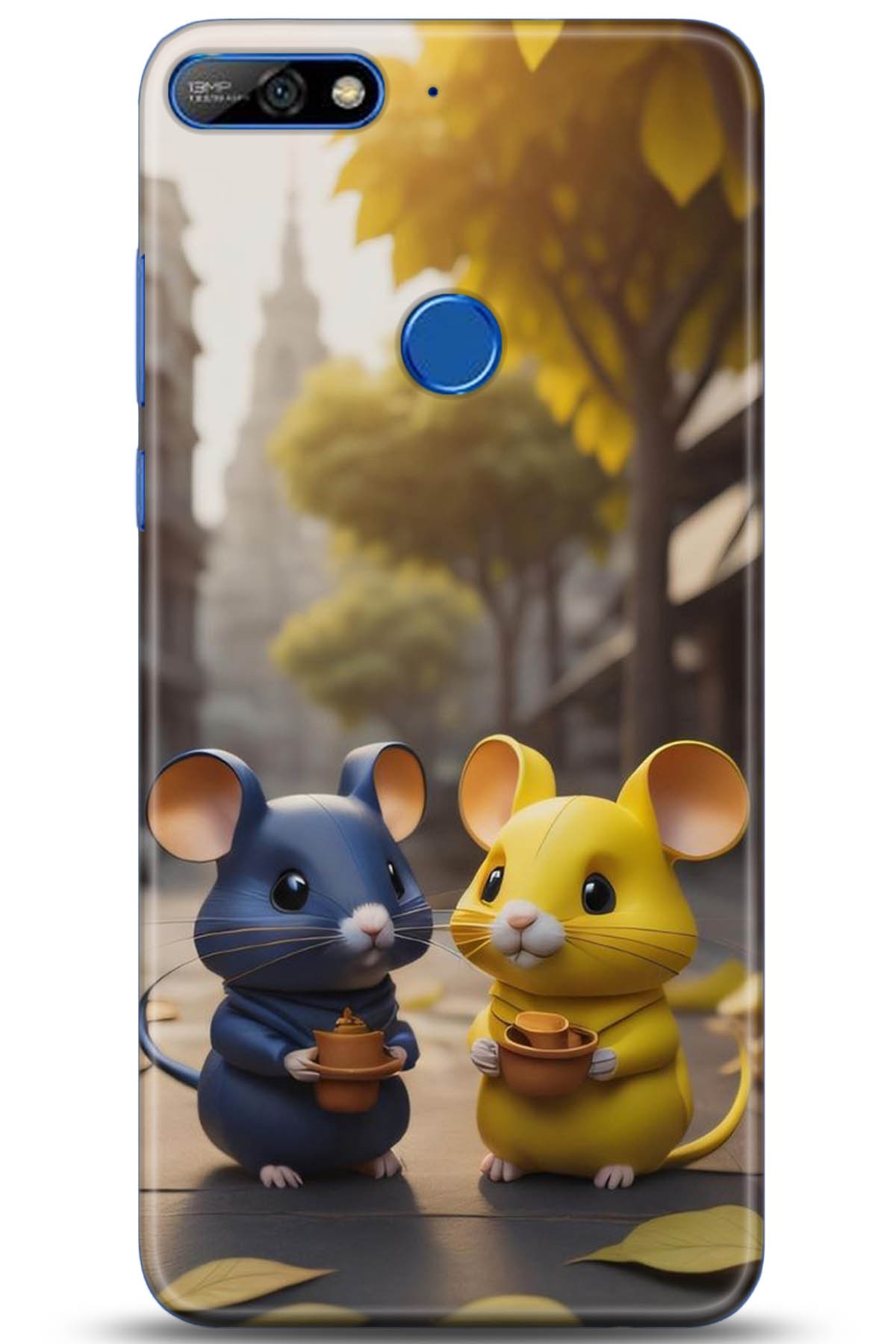 Huawei Y7 2018 Uyumlu Kılıf HD Baskılı Kılıf - Followed Institution 5306