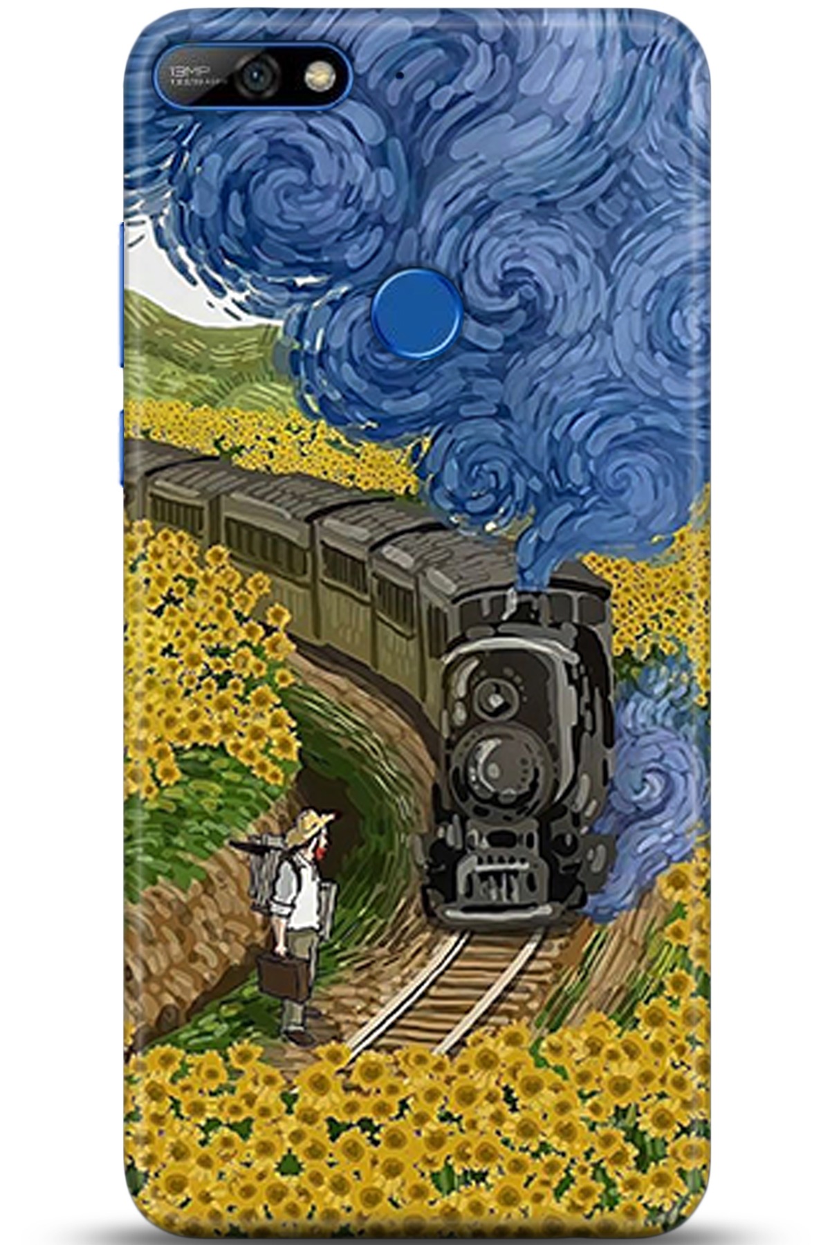 Huawei Y7 2018 Uyumlu Kılıf HD Baskılı Kılıf - Followed Institution 5344