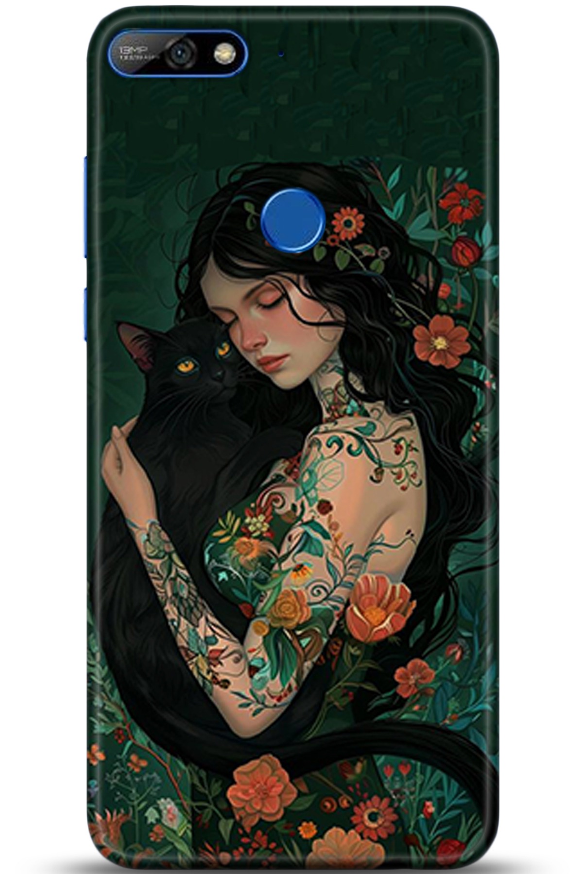 Huawei Y7 2018 Uyumlu Kılıf HD Baskılı Kılıf - Followed Institution 5351