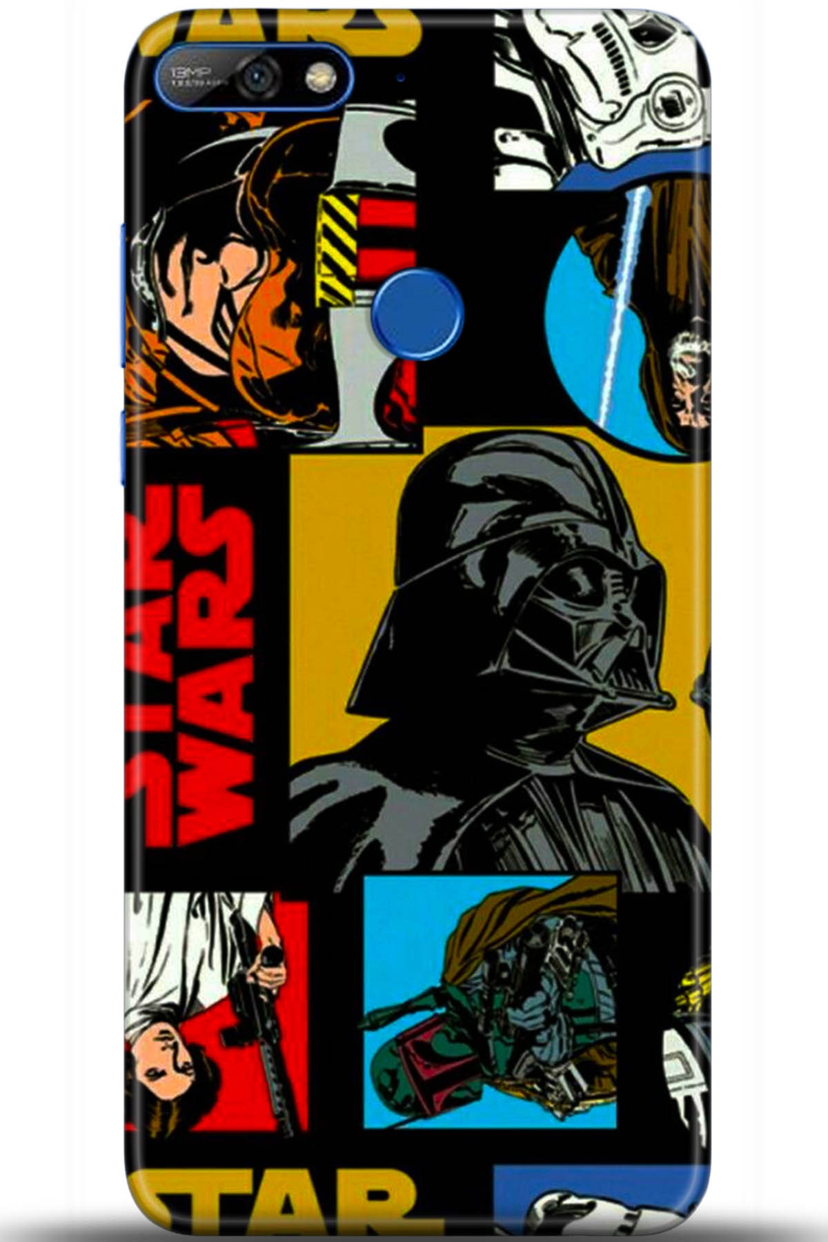 Huawei Y7 2018 Uyumlu Kılıf HD Baskılı Kılıf - Followed Institution 5385