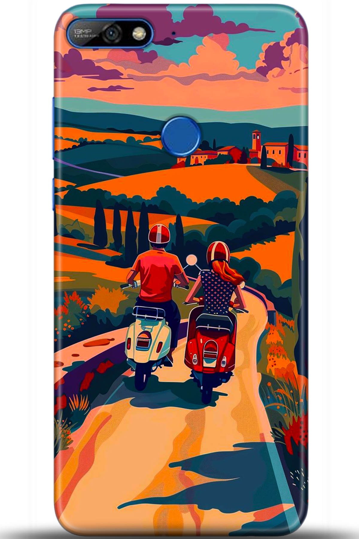 Huawei Y7 2018 Uyumlu Kılıf HD Baskılı Kılıf - Followed Institution 5390