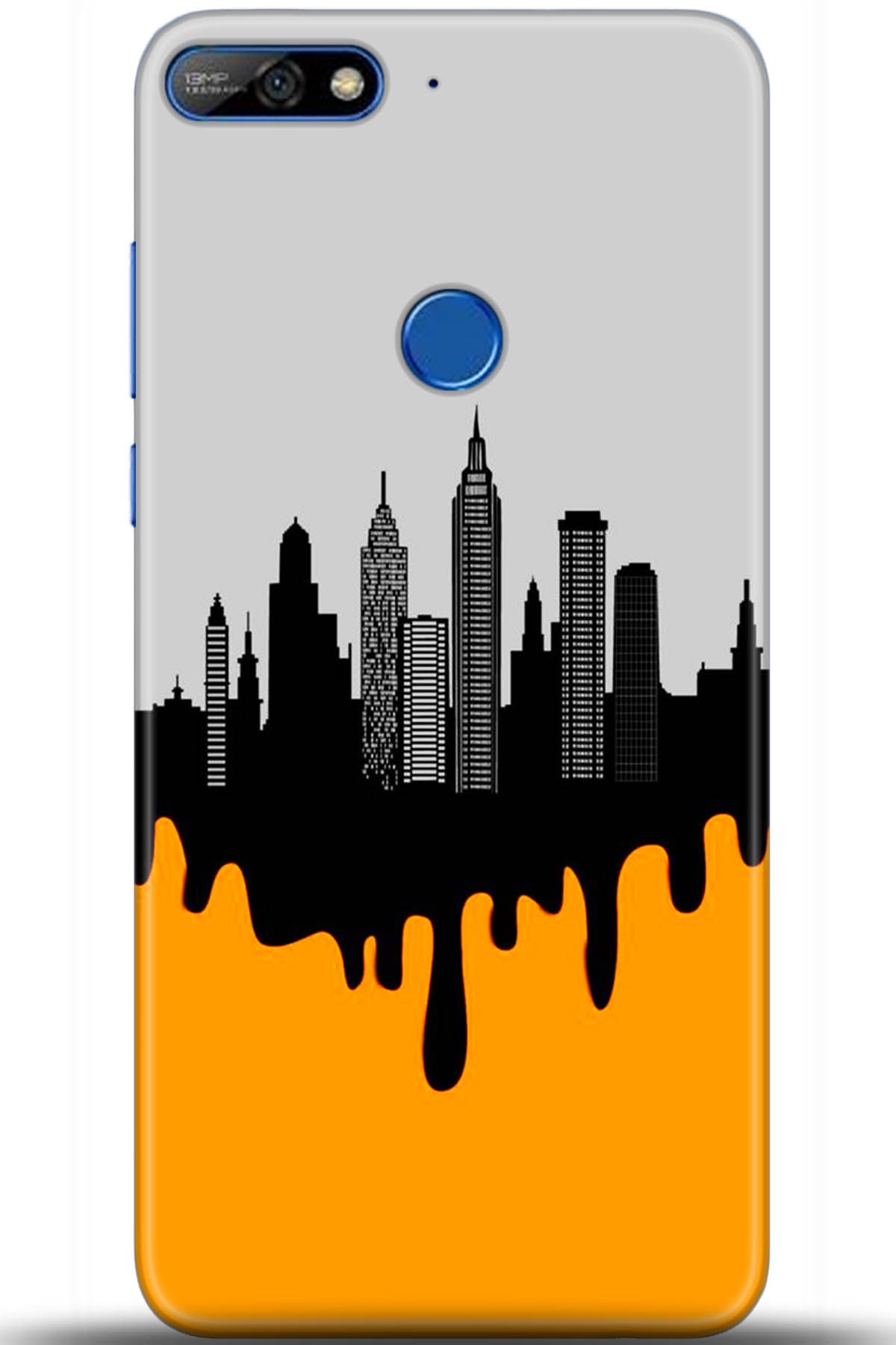 Huawei Y7 2018 Uyumlu Kılıf HD Baskılı Kılıf - Followed Institution 5394