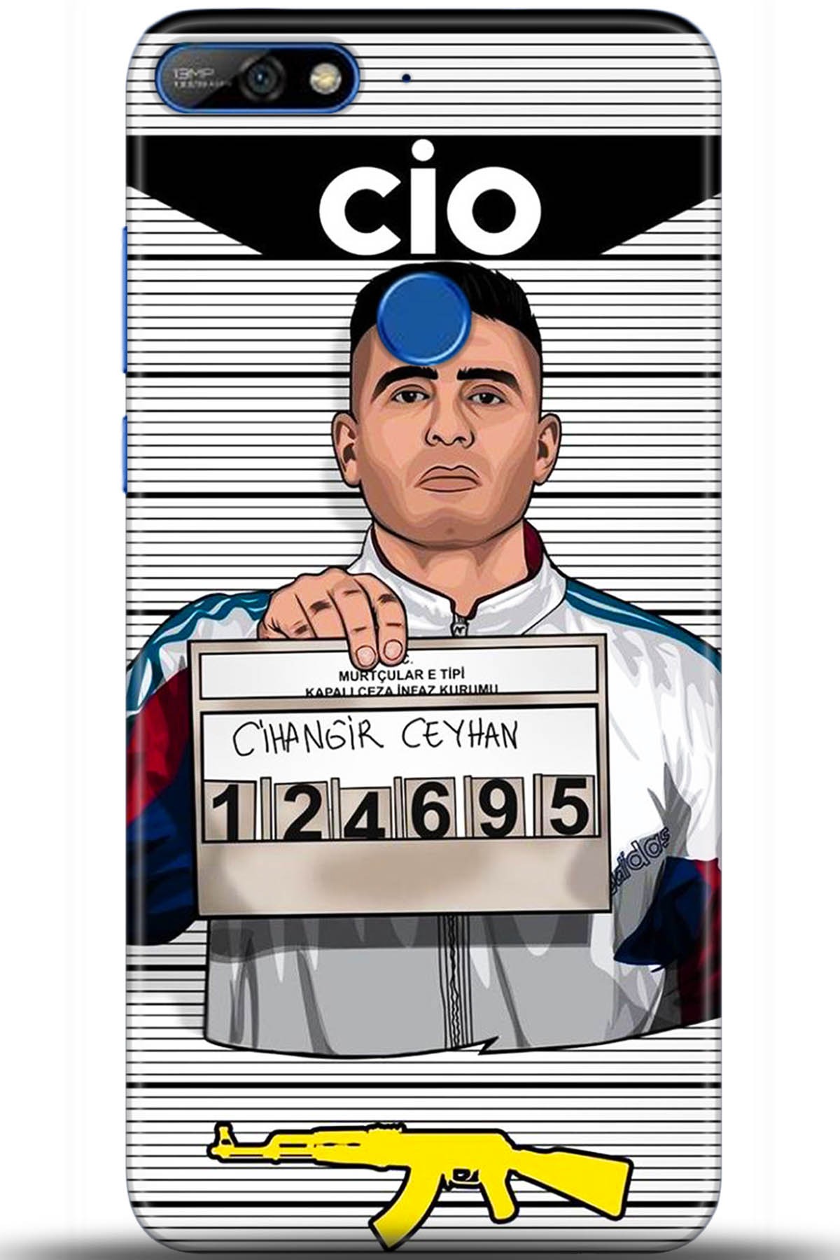 Huawei Y7 2018 Uyumlu Kılıf HD Baskılı Kılıf - Followed Institution 5411