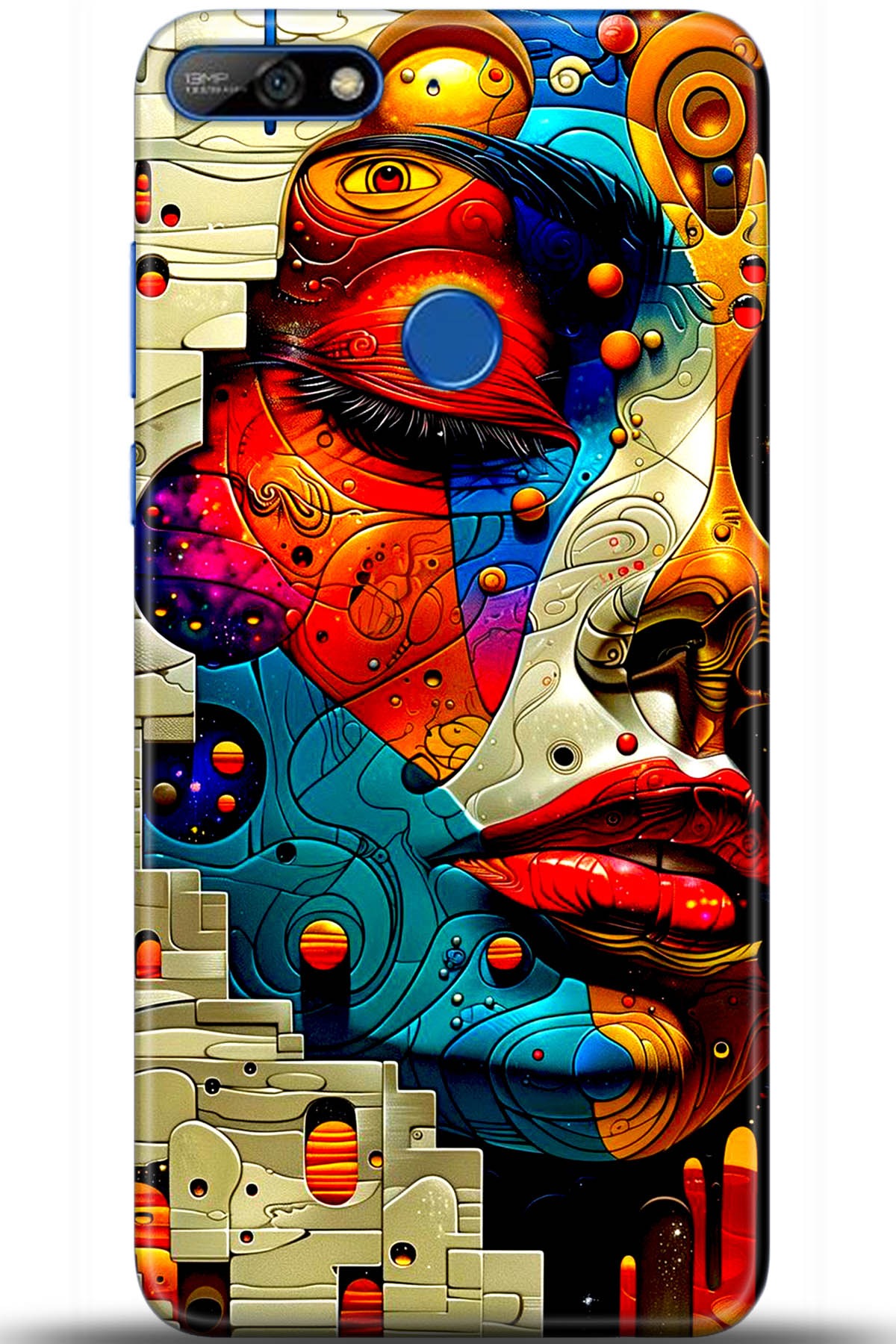 Huawei Y7 2018 Uyumlu Kılıf HD Baskılı Kılıf - Followed Institution 5422