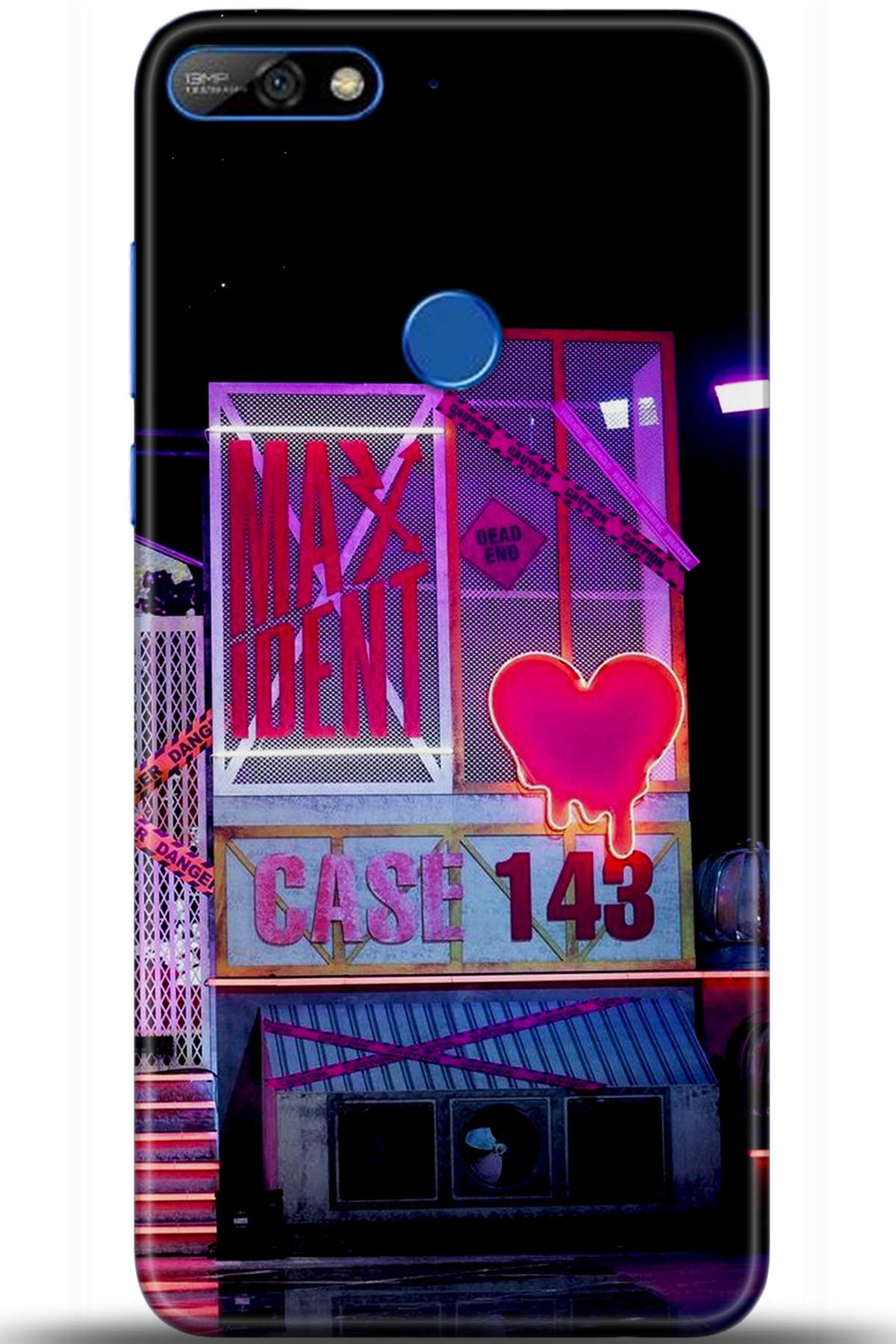 Huawei Y7 2018 Uyumlu Kılıf HD Baskılı Kılıf - Followed Institution 5448