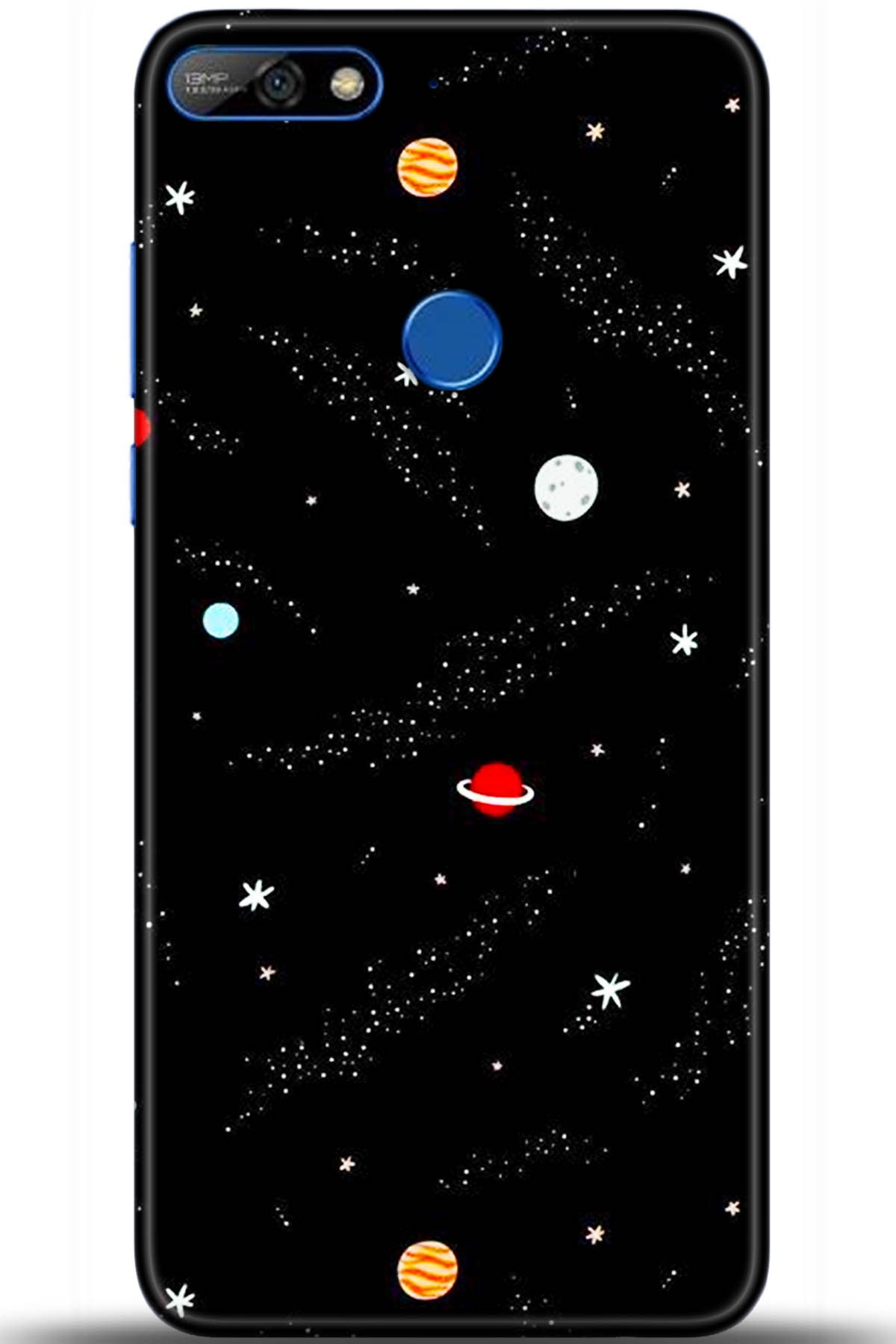 Huawei Y7 2018 Uyumlu Kılıf HD Baskılı Kılıf - Followed Institution 5485