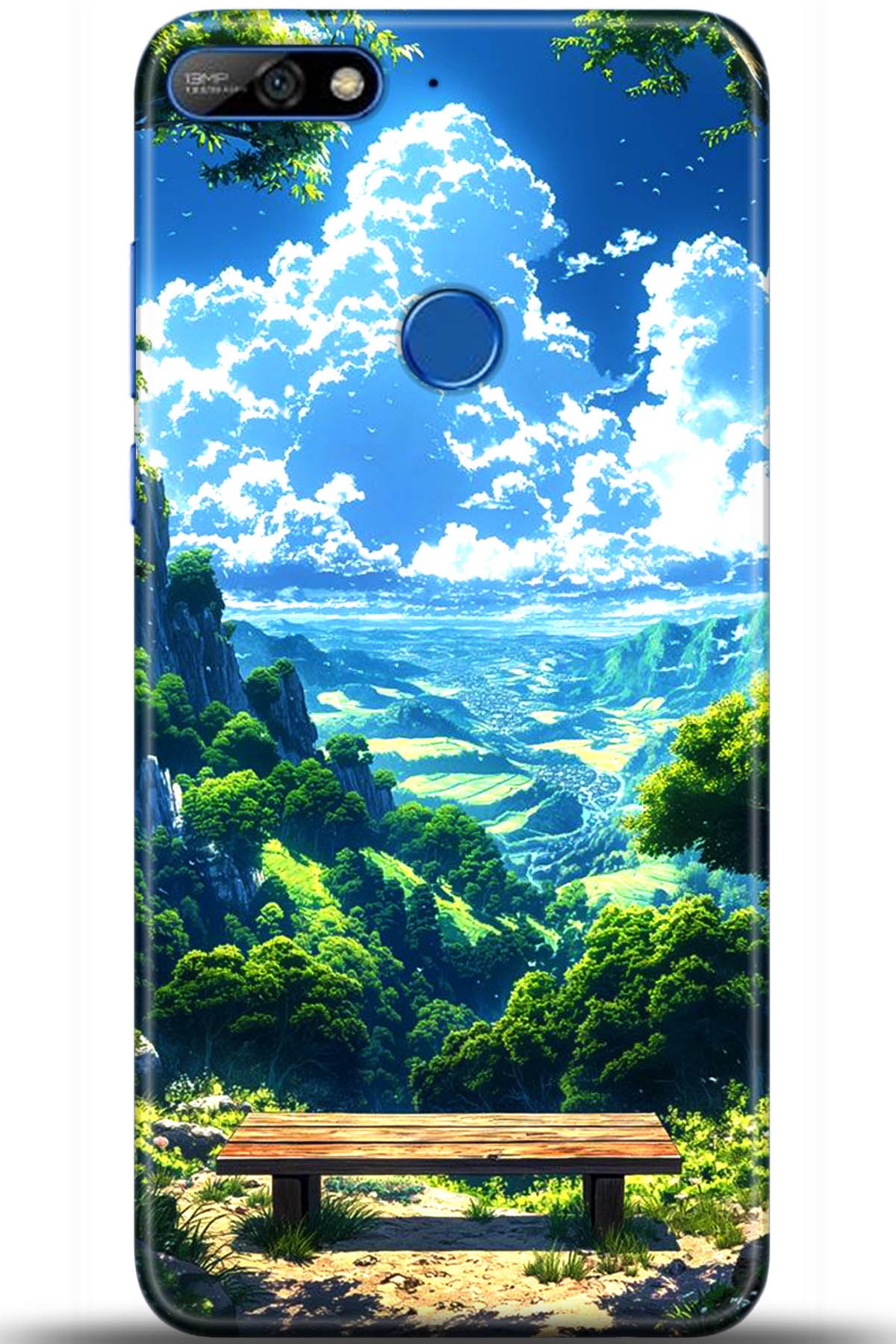 Huawei Y7 2018 Uyumlu Kılıf HD Baskılı Kılıf - Followed Institution 5497