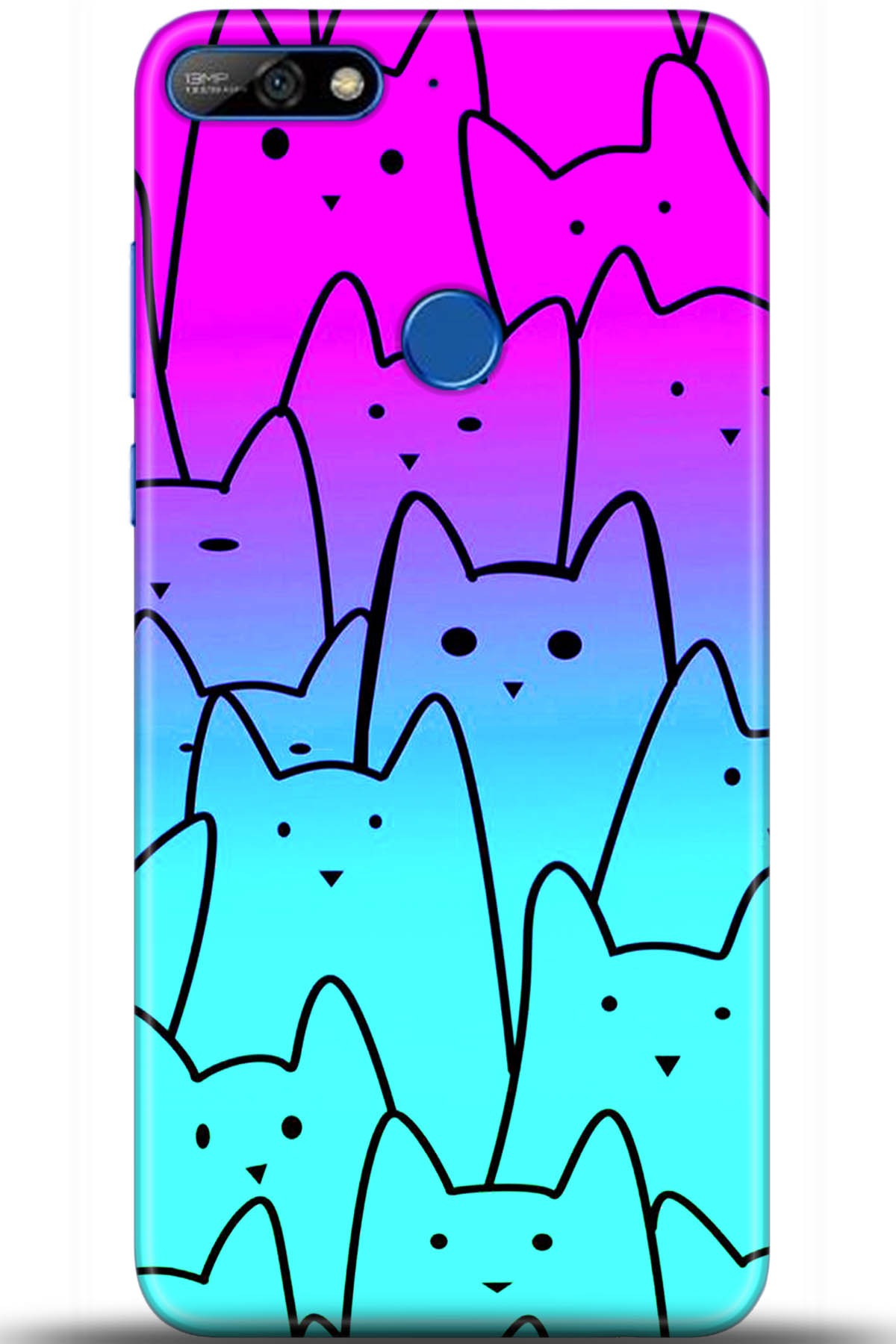 Huawei Y7 2018 Uyumlu Kılıf HD Baskılı Kılıf - Followed Institution 5511