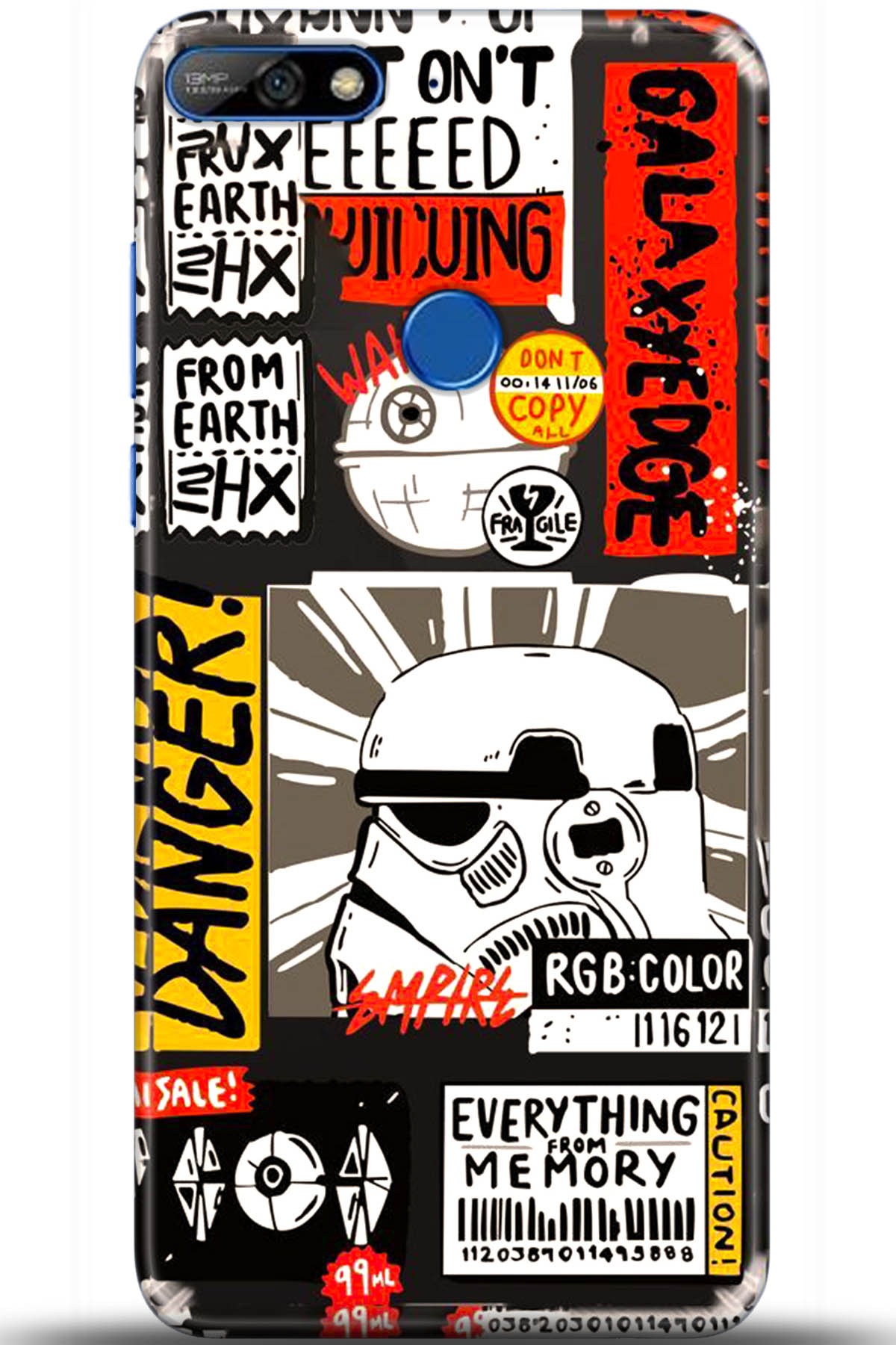 Huawei Y7 2018 Uyumlu Kılıf HD Baskılı Kılıf - Followed Institution 5555