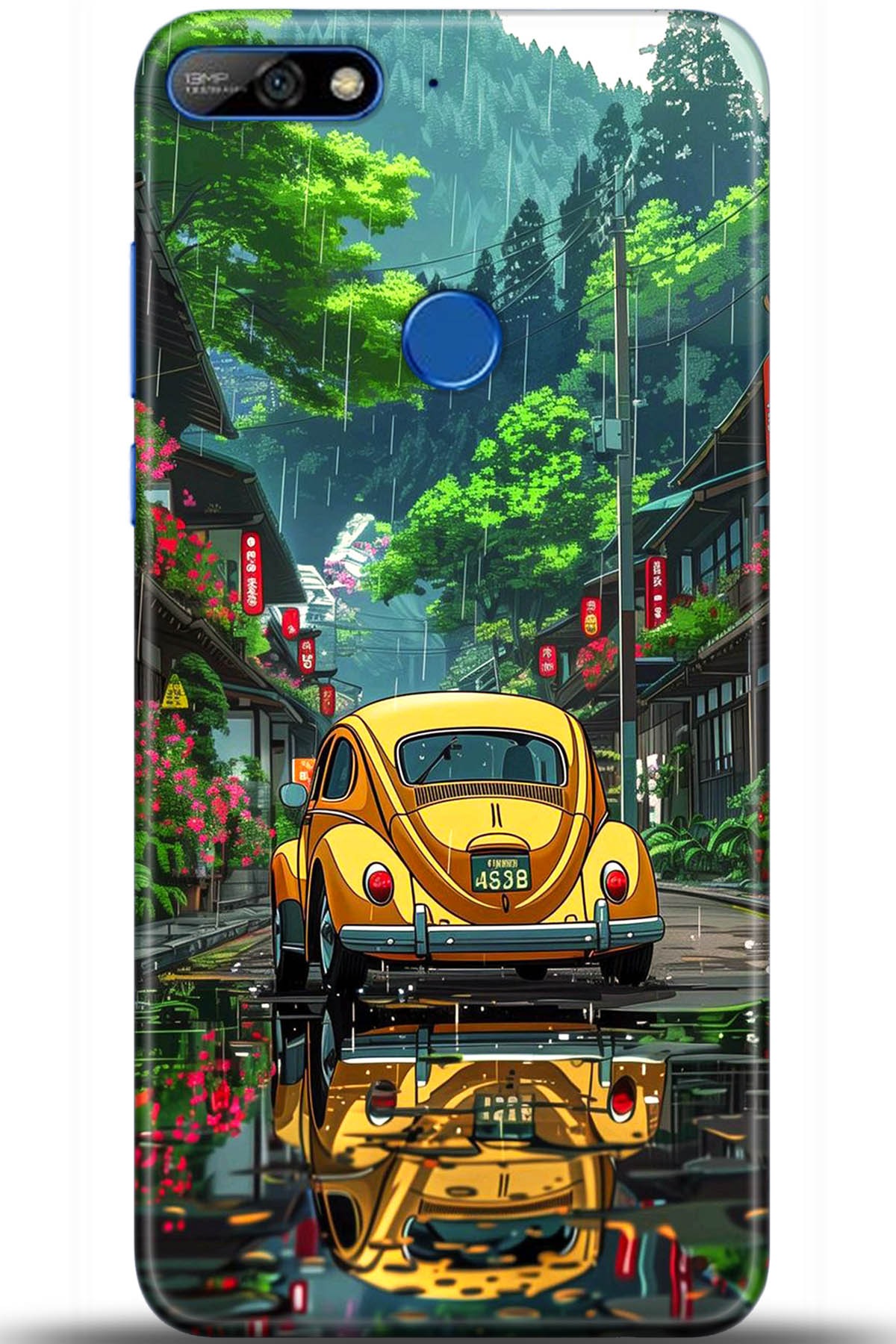 Huawei Y7 2018 Uyumlu Kılıf HD Baskılı Kılıf - Followed Institution 5561