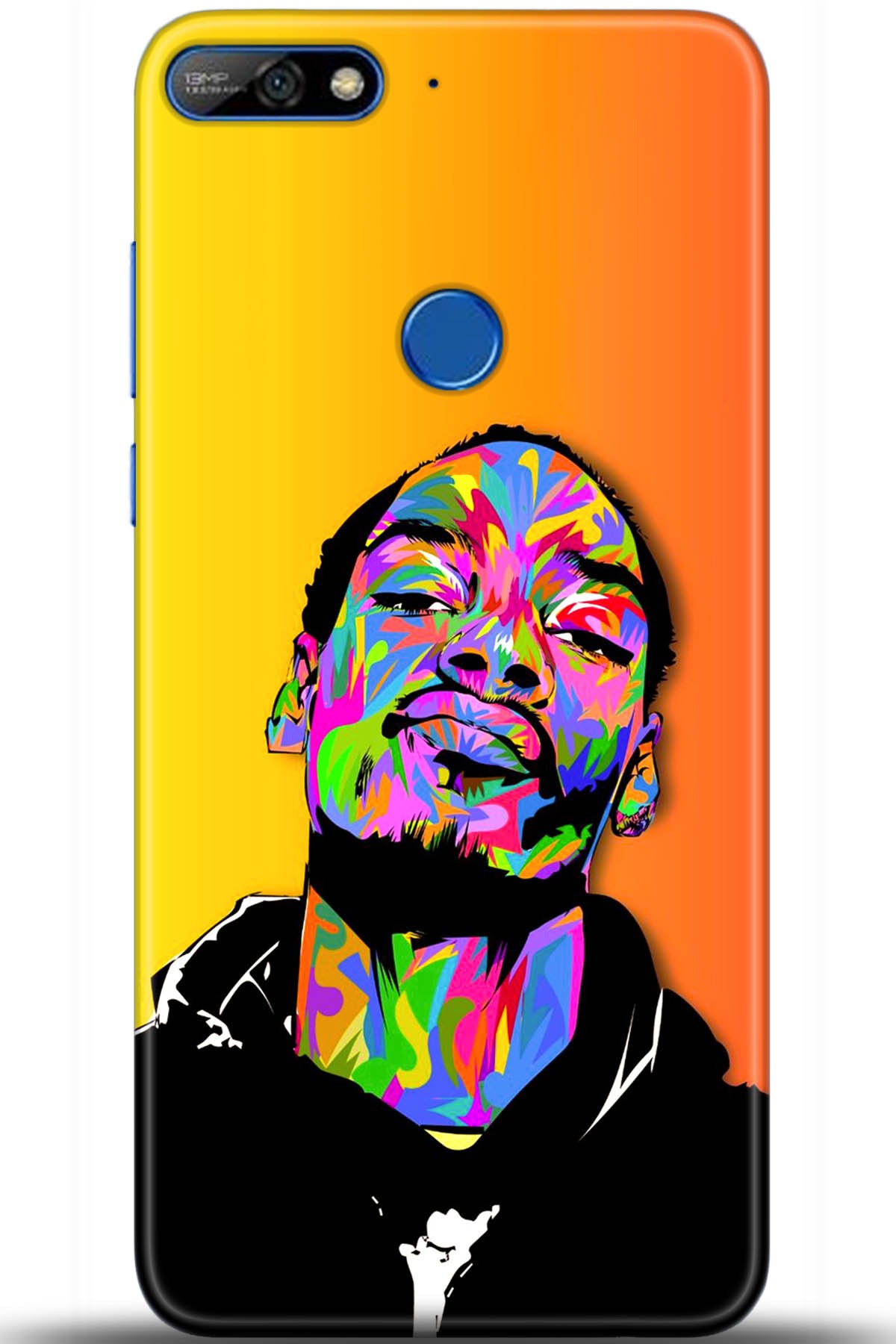 Huawei Y7 2018 Uyumlu Kılıf HD Baskılı Kılıf - Followed Institution 5573