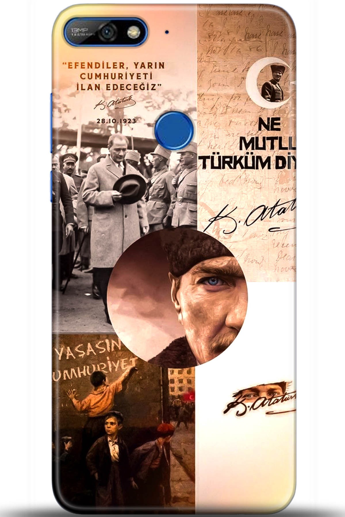 Huawei Y7 2018 Uyumlu Kılıf HD Baskılı Kılıf - Followed Institution 5675